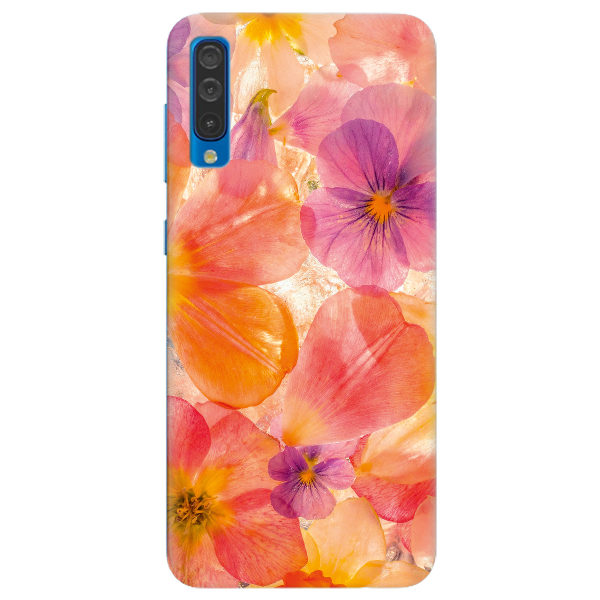 Чохол для Samsung Galaxy A50 прозорий Дофаміновий розквіт - фото 1 - Чохли для телефонів