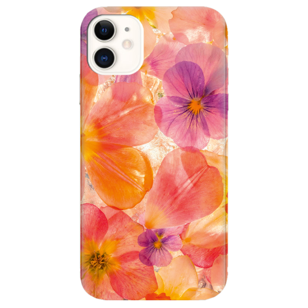 Чохол для Apple iPhone 11 прозорий Дофаміновий розквіт - фото 1 - Чохли для телефонів