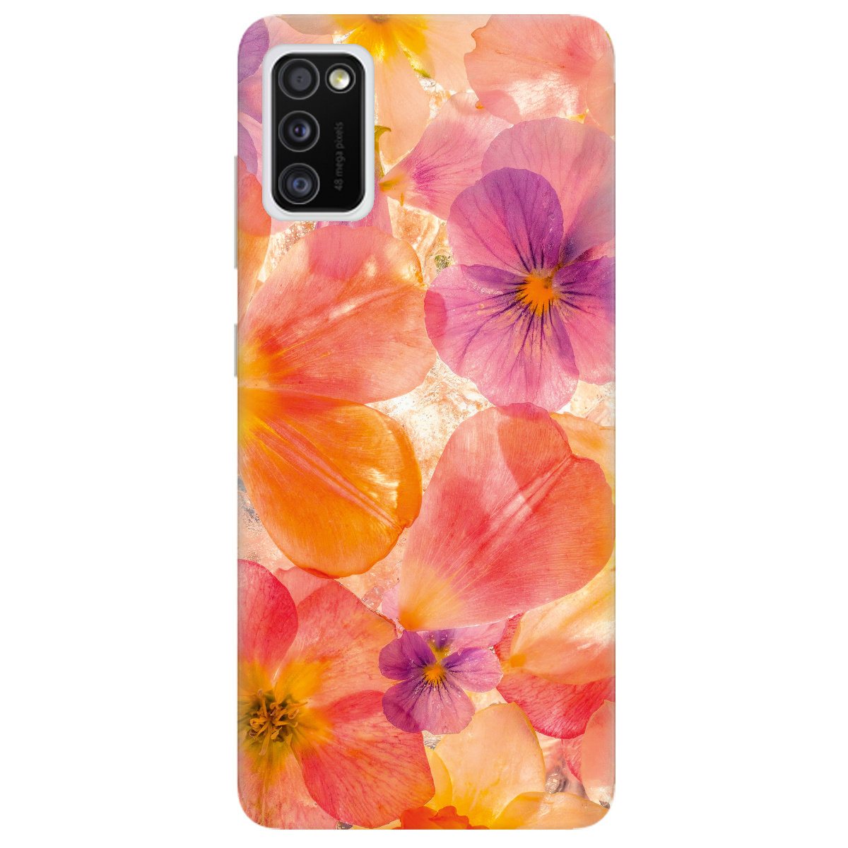 Чохол для Samsung Galaxy A41 прозорий Дофаміновий розквіт - фото 1 - Чохли для телефонів