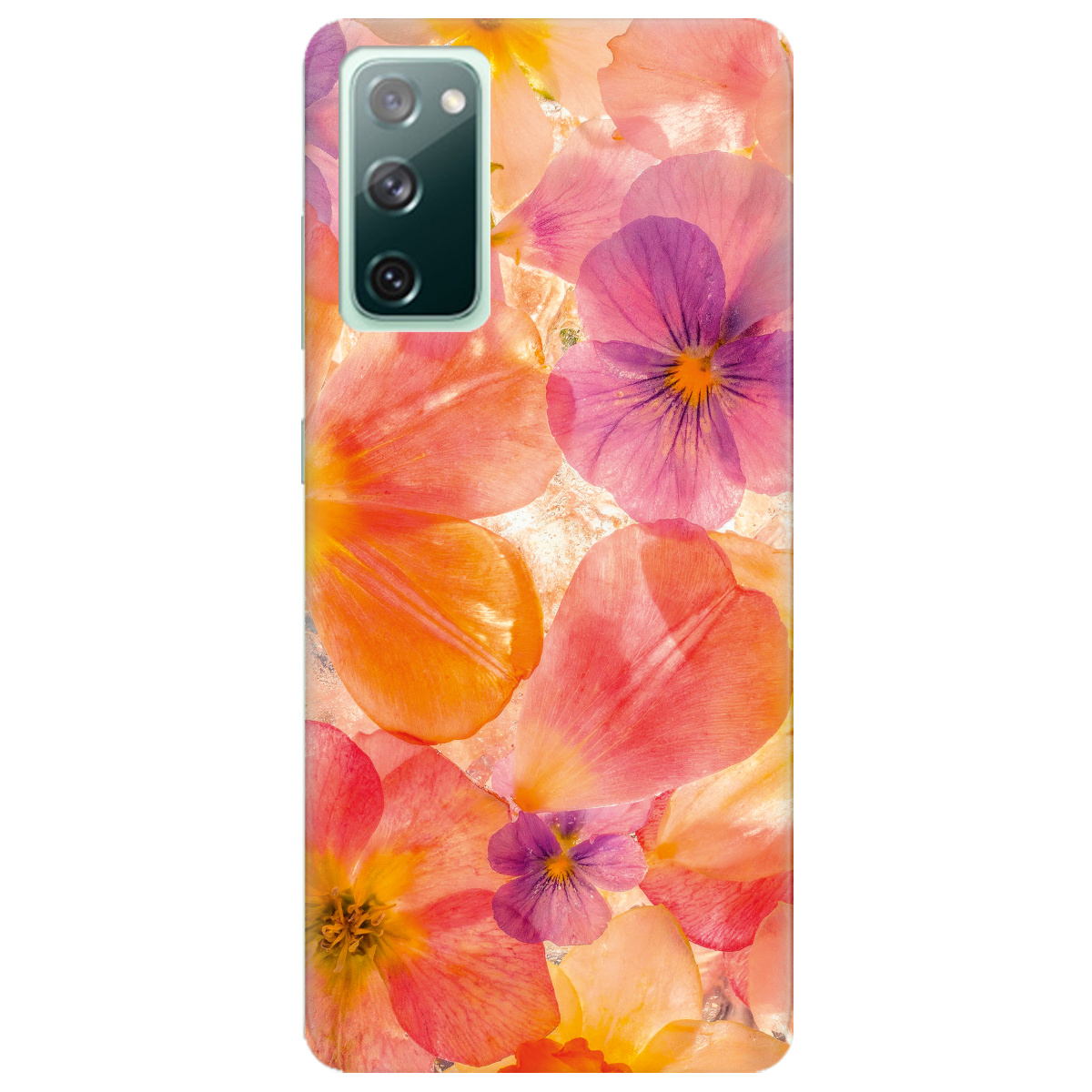 Чехол для Samsung Galaxy S20 FE прозрачный Дофаминовый расцвет - фото 1 - Чехлы для телефонов