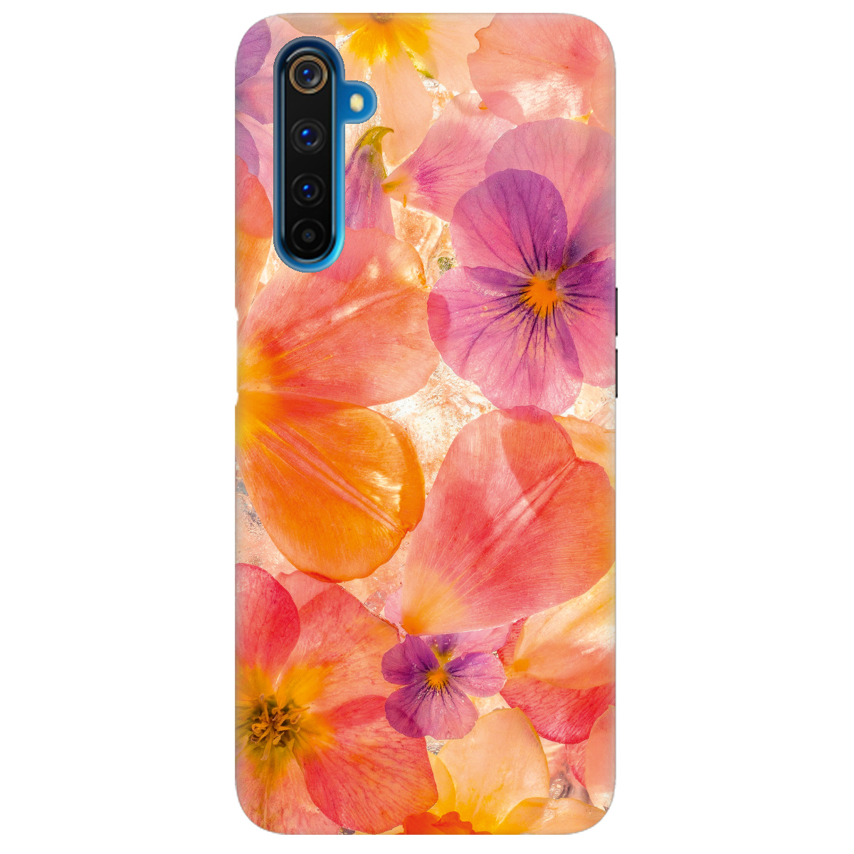 Чехол для Realme 6 Pro прозрачный Дофаминовый расцвет - фото 1 - Чехлы для телефонов