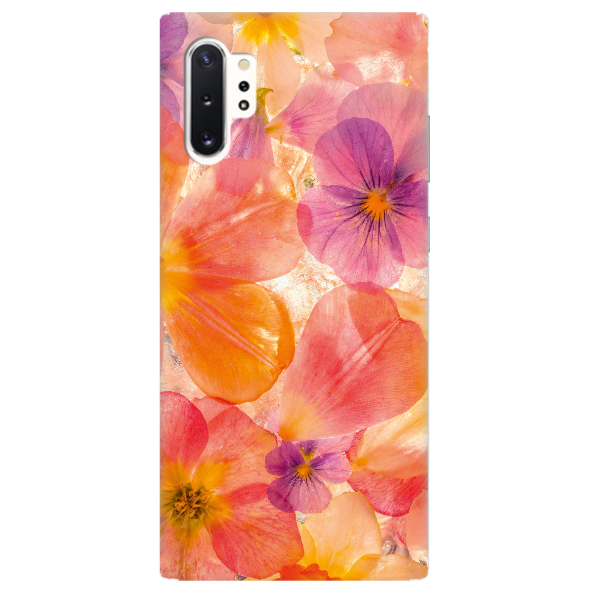 Чохол для Samsung Galaxy Note 10 Plus прозорий Дофаміновий розквіт - фото 1 - Чохли для телефонів