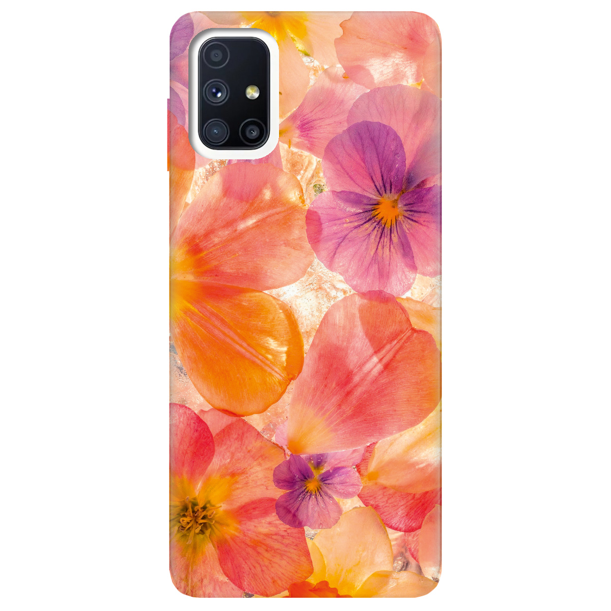 Чохол для Samsung Galaxy M51 прозорий Дофаміновий розквіт - фото 1 - Чохли для телефонів