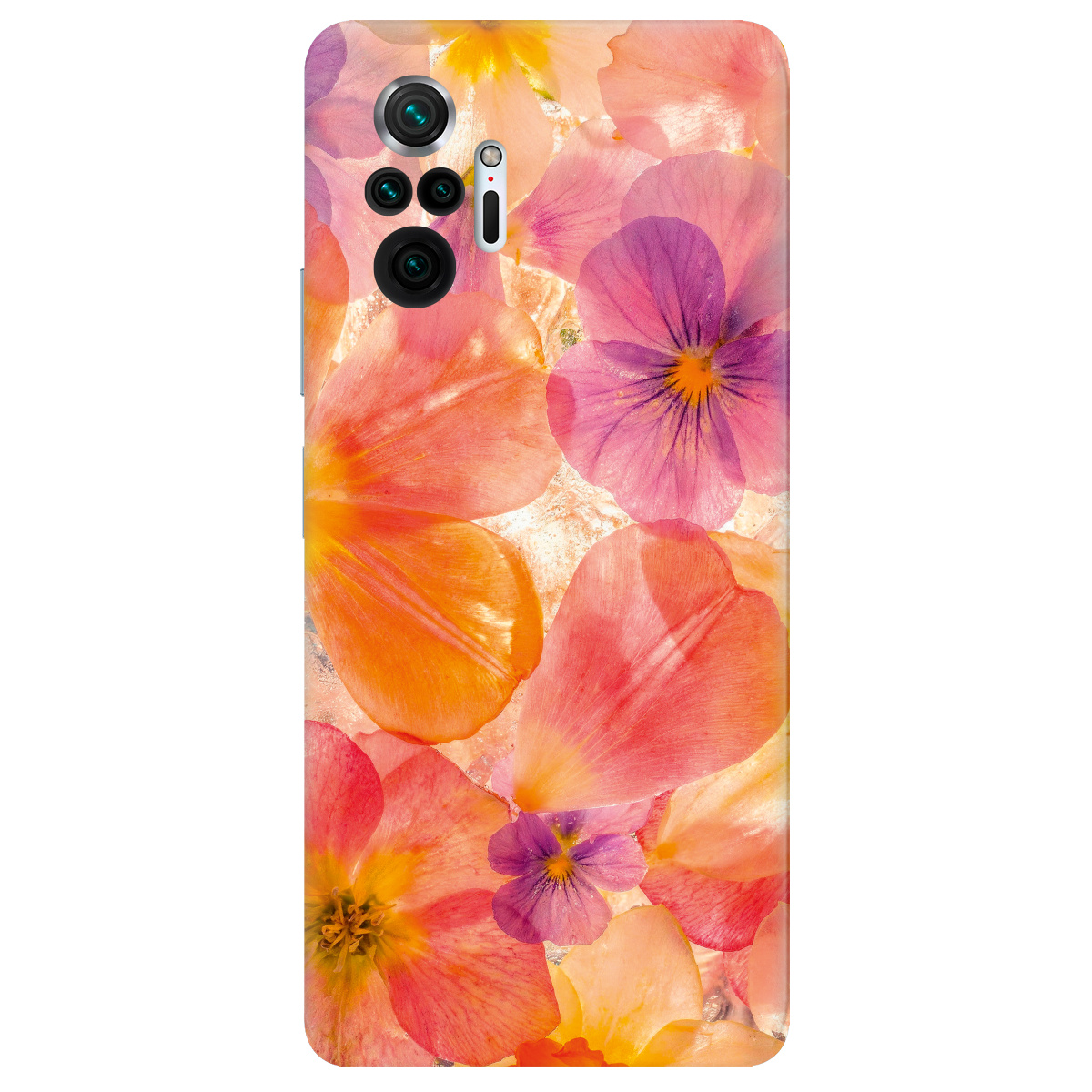 Чохол для Xiaomi Redmi Note 10 Pro прозорий Дофаміновий розквіт - фото 1 - Чохли для телефонів