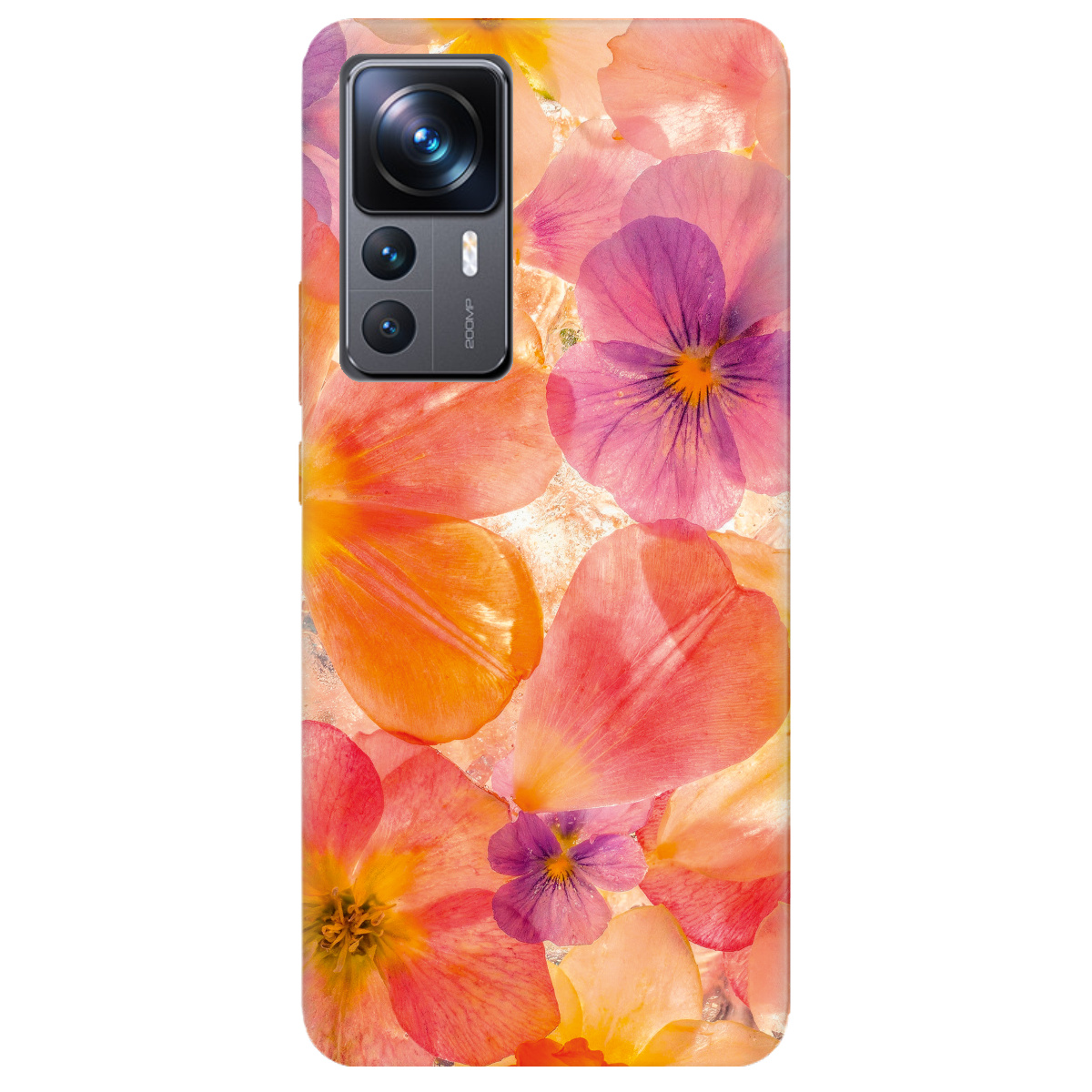 Чохол для Xiaomi 12T прозорий Дофаміновий розквіт - фото 1 - Чохли для телефонів