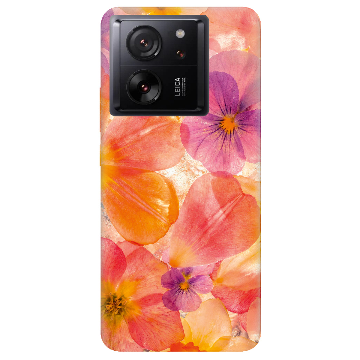 Чохол для Xiaomi 13T прозорий Дофаміновий розквіт - фото 1 - Чохли для телефонів