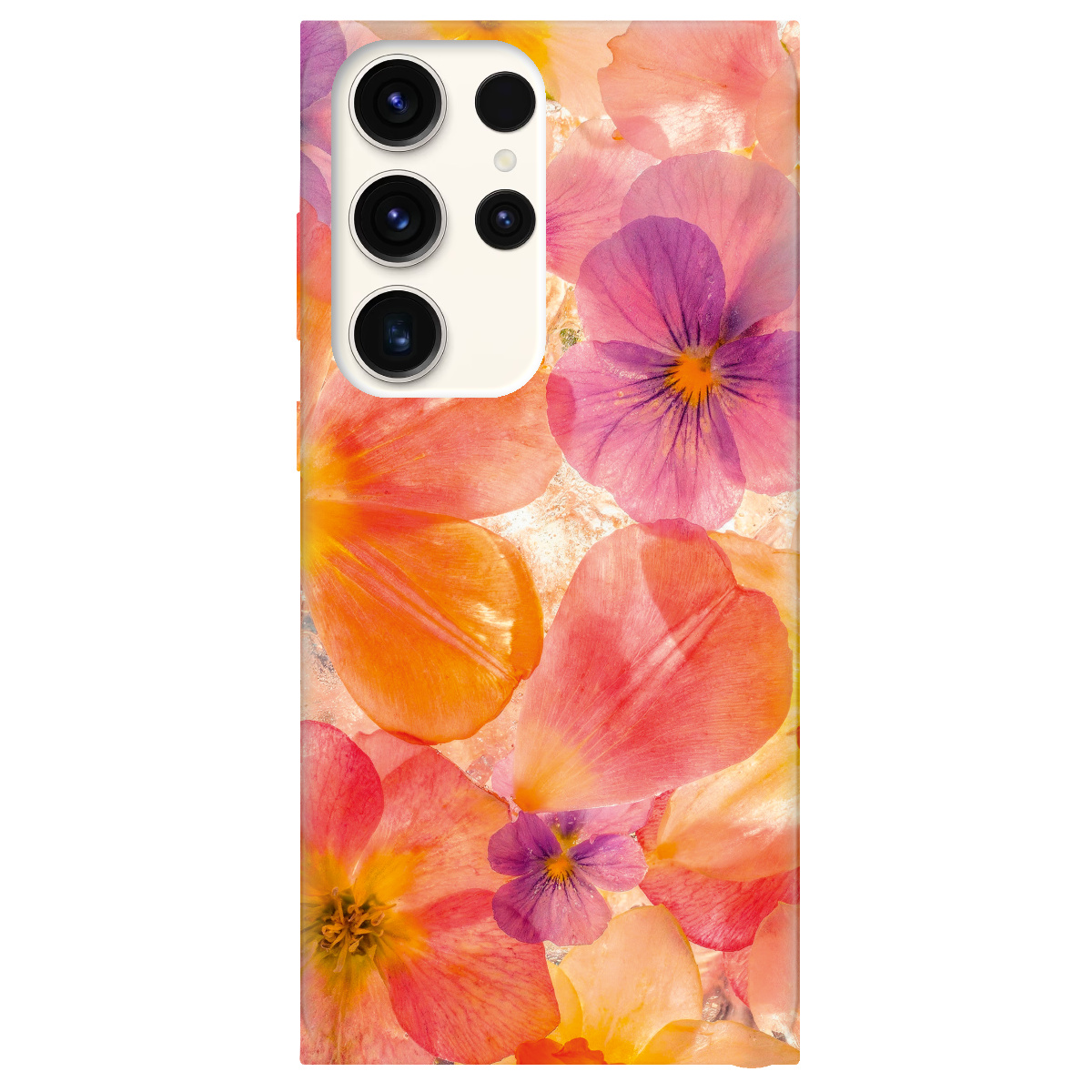 Чехол для Samsung Galaxy S24 Ultra прозрачный Дофаминовый расцвет - фото 1 - Чехлы для телефонов
