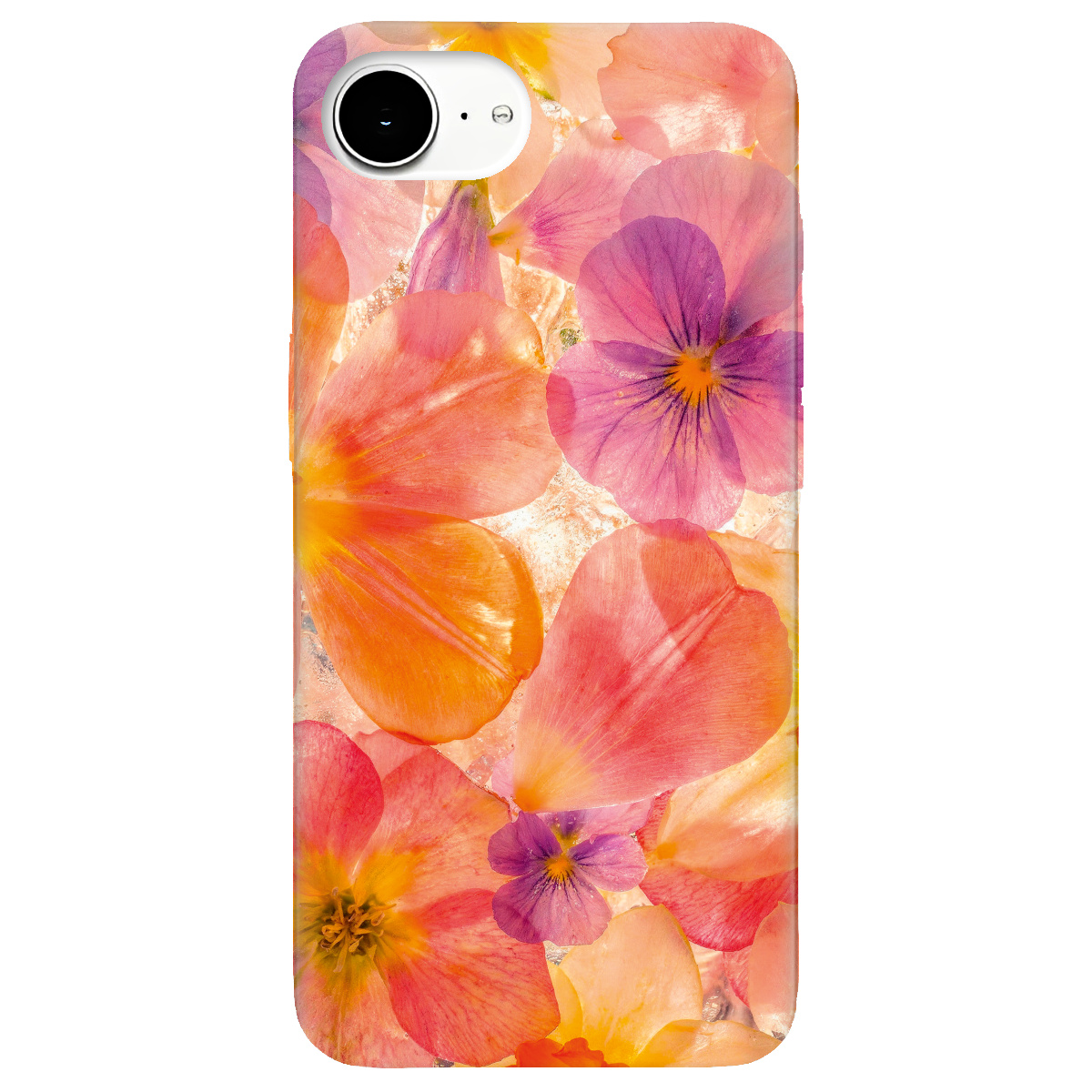 Чохол для Apple iPhone 16e прозорий Дофаміновий розквіт - фото 1 - Чохли для телефонів