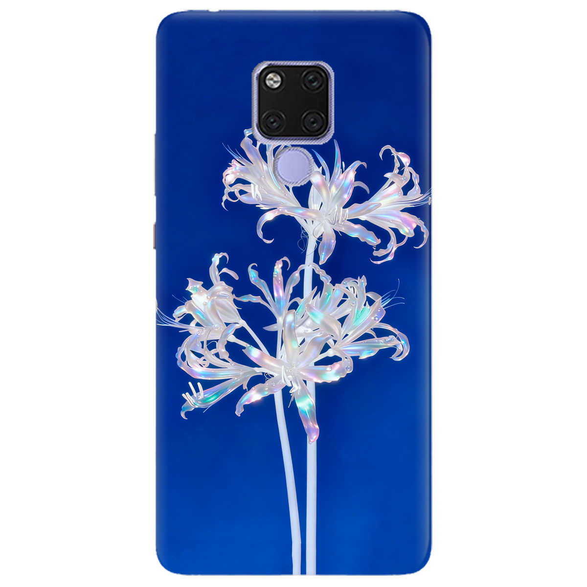 Чохол для Huawei Mate 20 прозорий Blue Lycoris - фото 1 - Чохли для телефонів