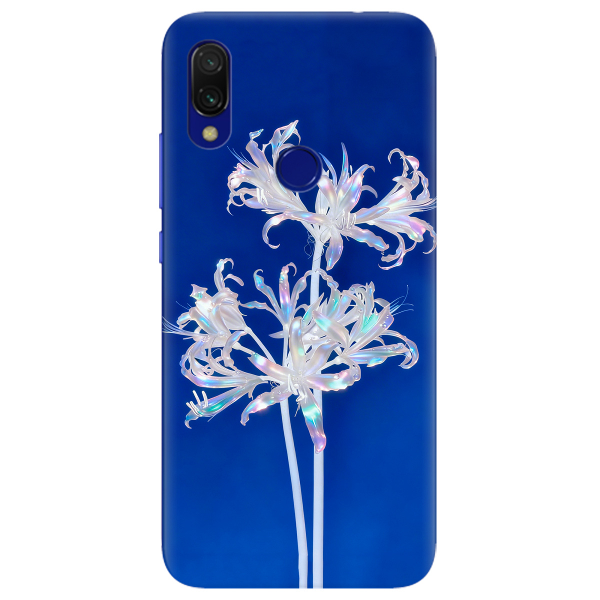 Чохол для Xiaomi Redmi 7 прозорий Blue Lycoris - фото 1 - Чохли для телефонів