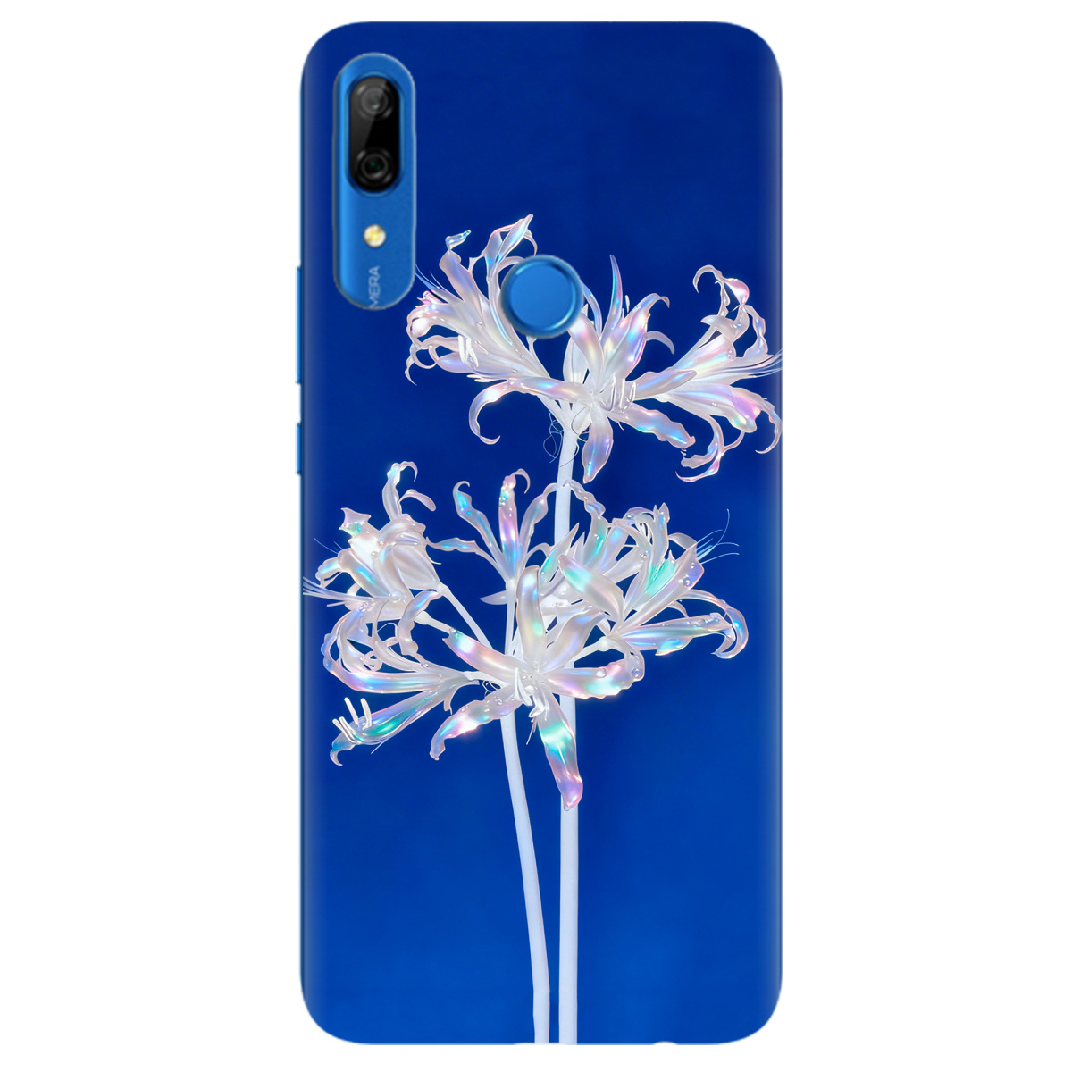 Чохол для Huawei P Smart Z прозорий Blue Lycoris - фото 1 - Чохли для телефонів
