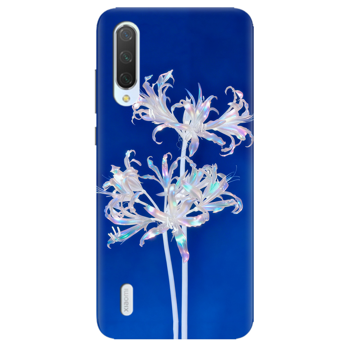 Чохол для Xiaomi Mi 9 Lite прозорий Blue Lycoris - фото 1 - Чохли для телефонів