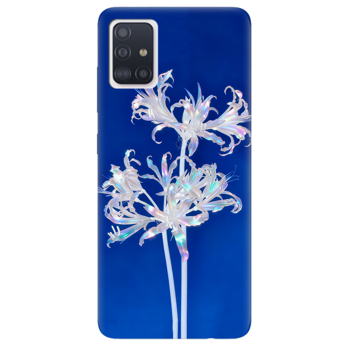 Чохол для Samsung Galaxy A51 прозорий Blue Lycoris - фото 1 - Чохли для телефонів
