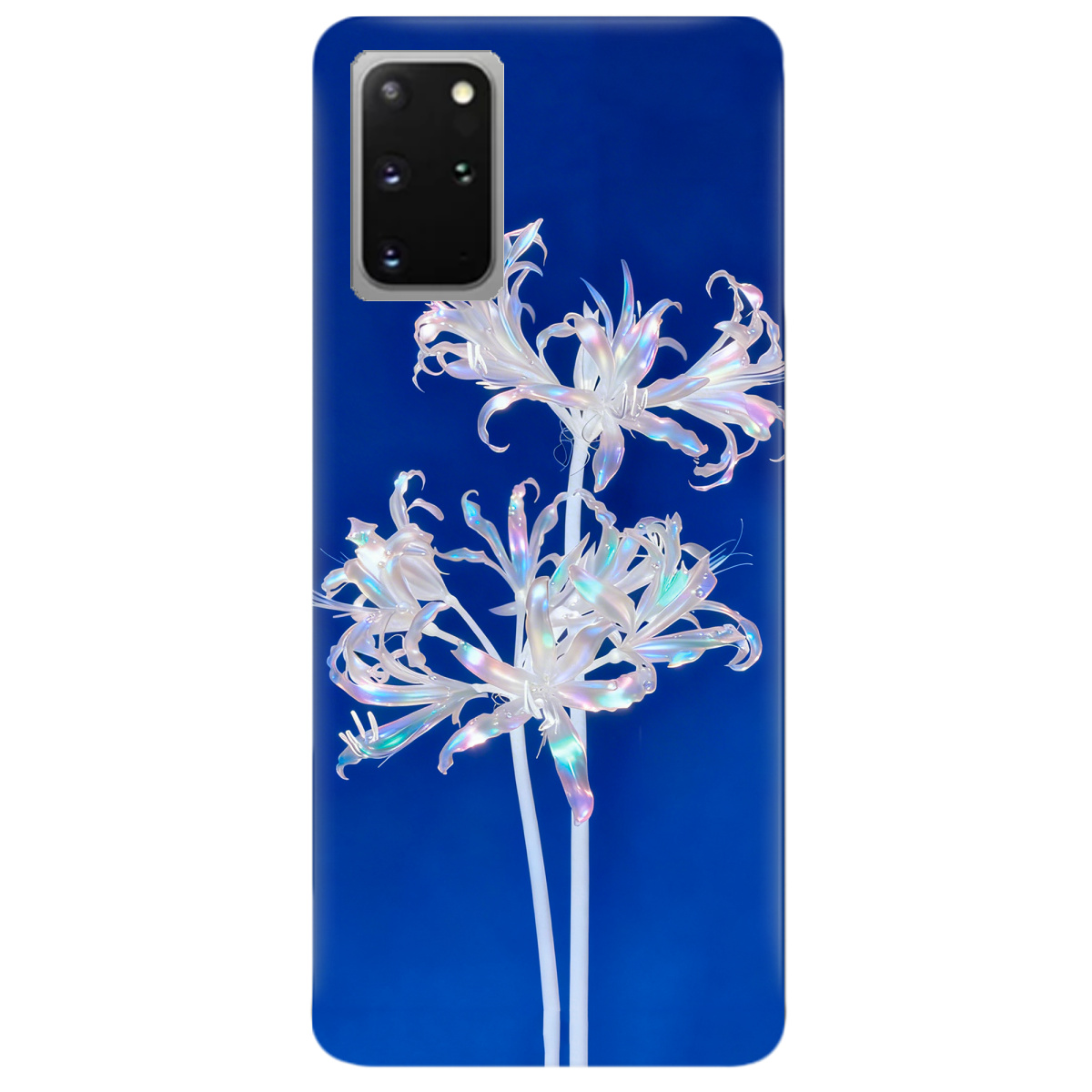 Чохол для Samsung Galaxy S20 Plus прозорий Blue Lycoris - фото 1 - Чохли для телефонів