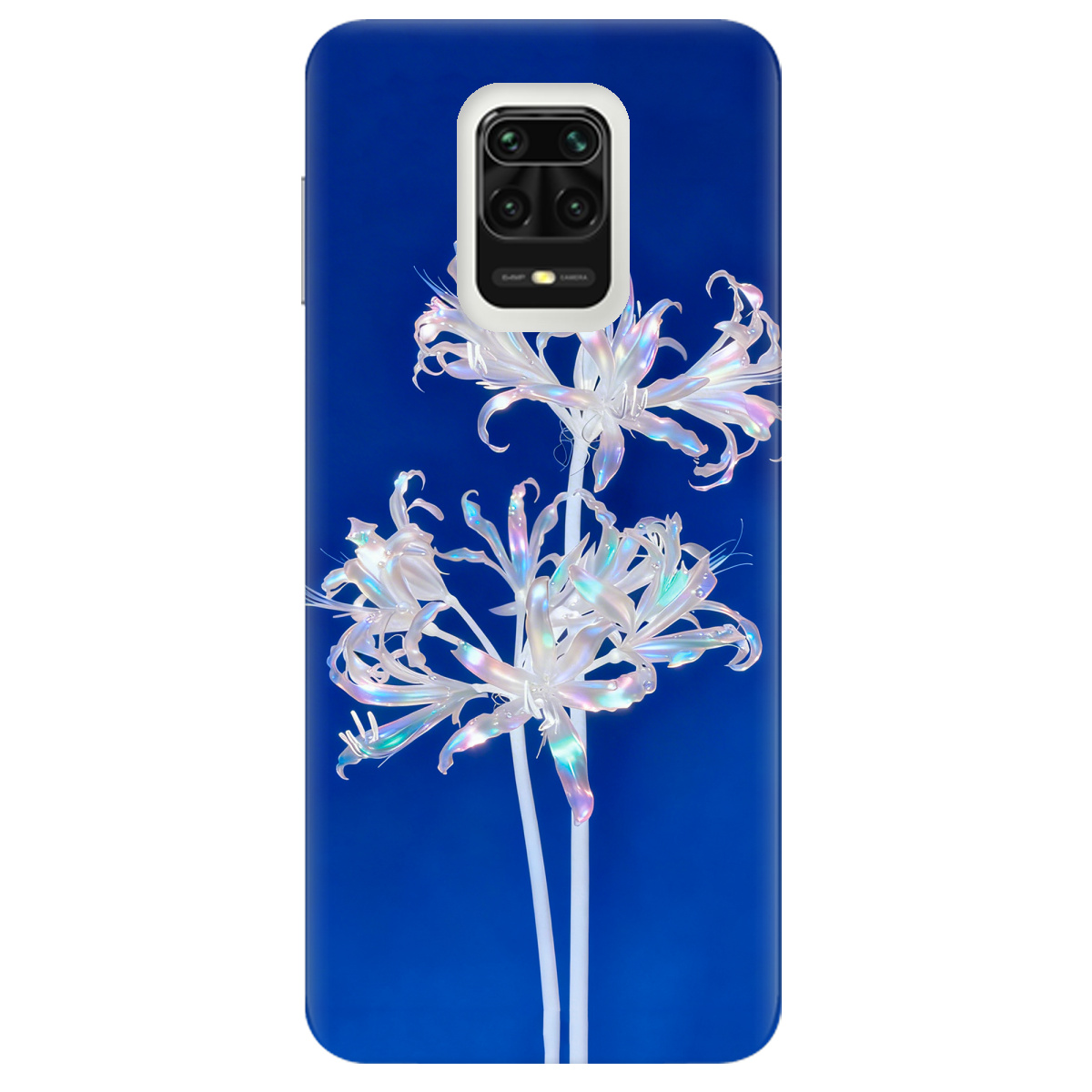 Чохол для Xiaomi Redmi Note 9 Pro Max прозорий Blue Lycoris - фото 1 - Чохли для телефонів