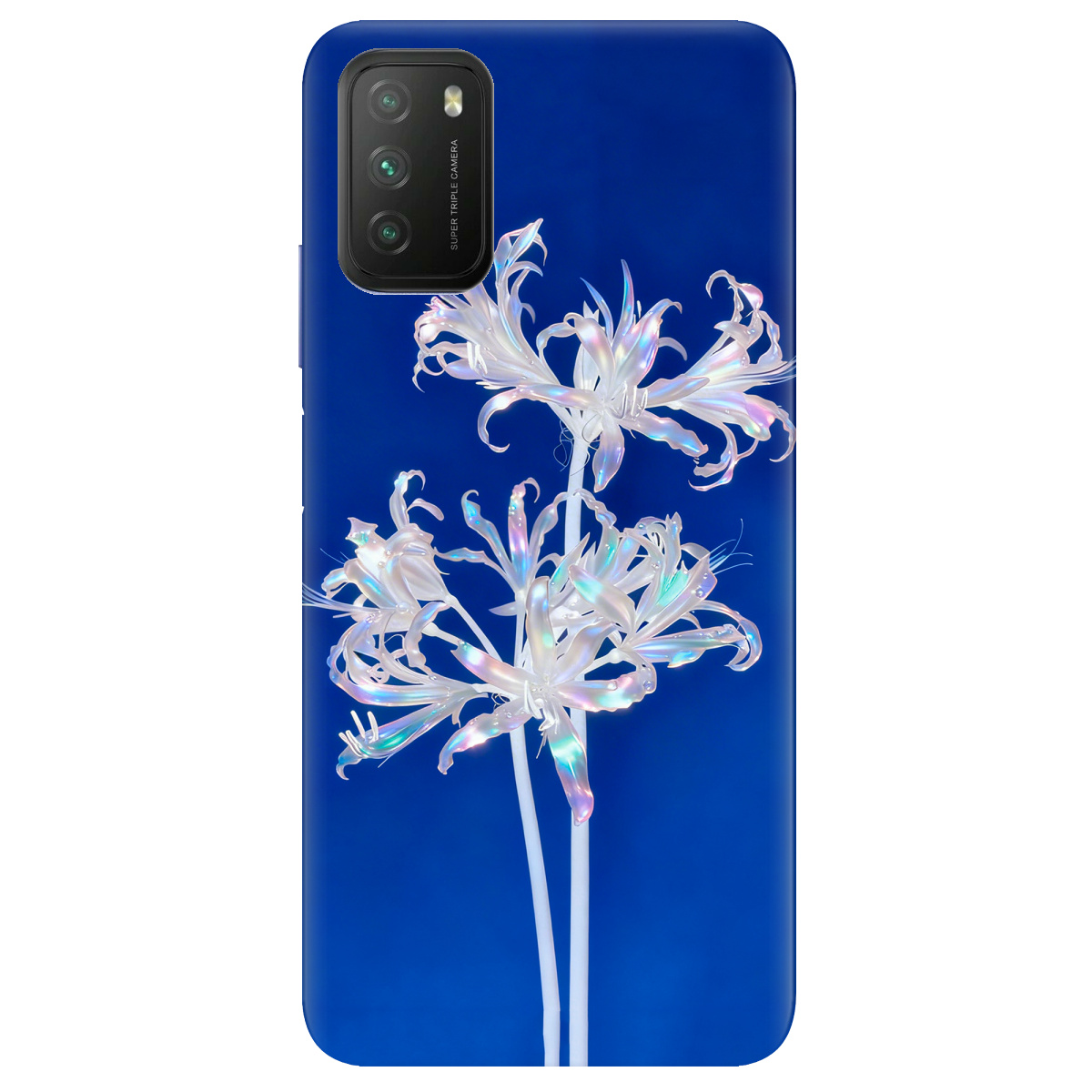 Чохол для Xiaomi Poco M3 прозорий Blue Lycoris - фото 1 - Чохли для телефонів