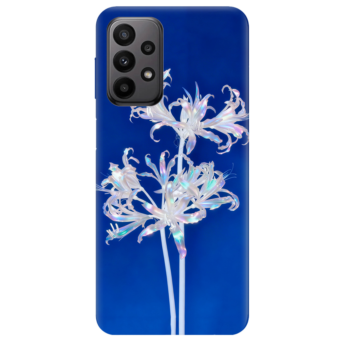 Чохол для Samsung Galaxy A23 4G прозорий Blue Lycoris - фото 1 - Чохли для телефонів