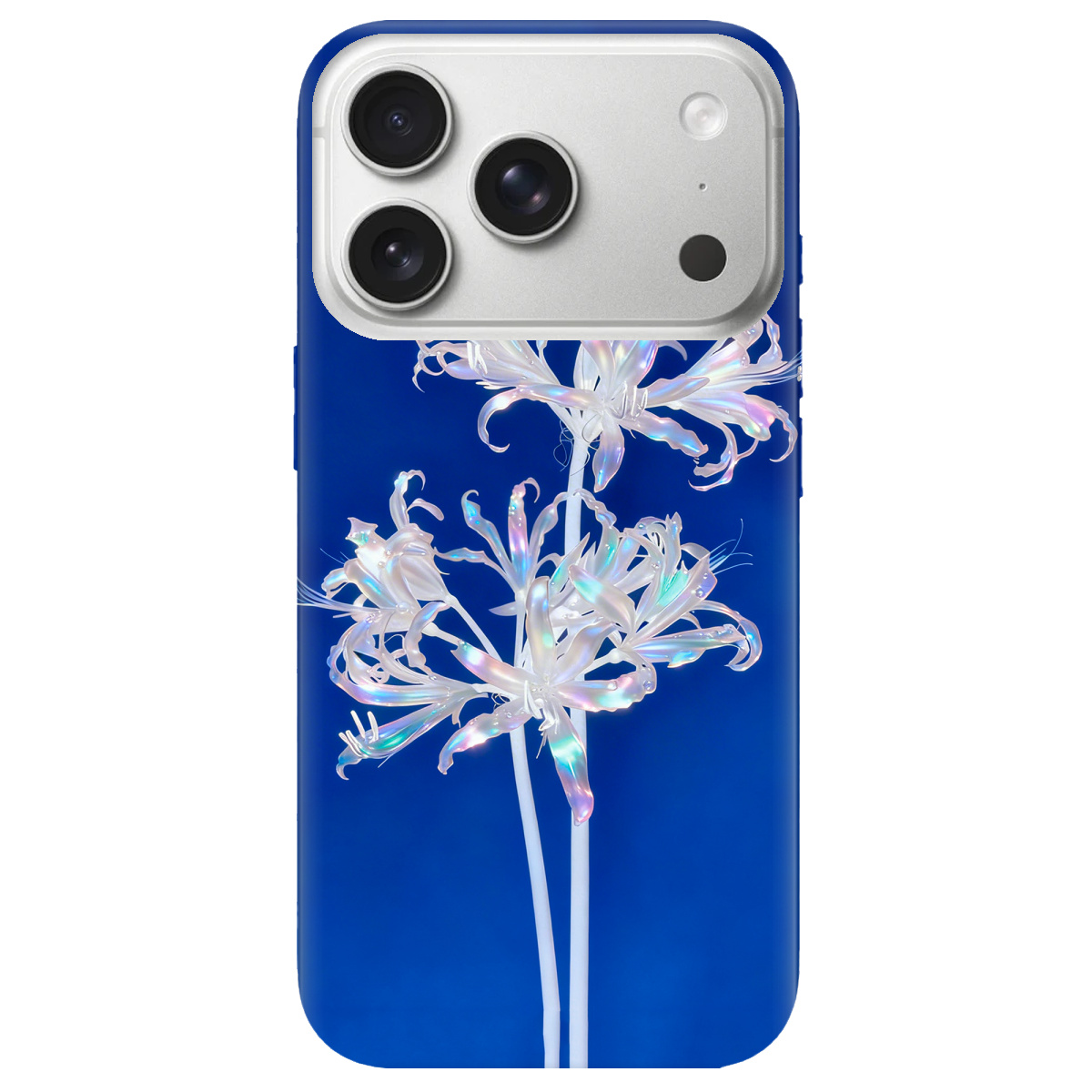 Чохол для Apple iPhone 17 Pro Max прозорий Blue Lycoris - фото 1 - Чохли для телефонів