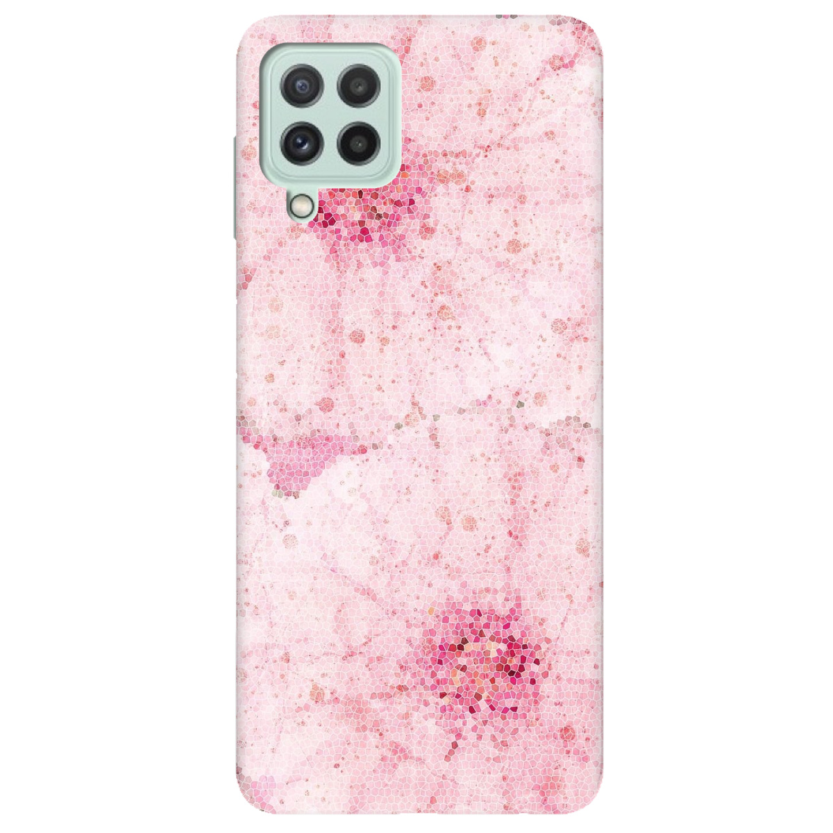 Чохол для Samsung Galaxy M22 прозорий Пастельна лірика - фото 1 - Чохли для телефонів