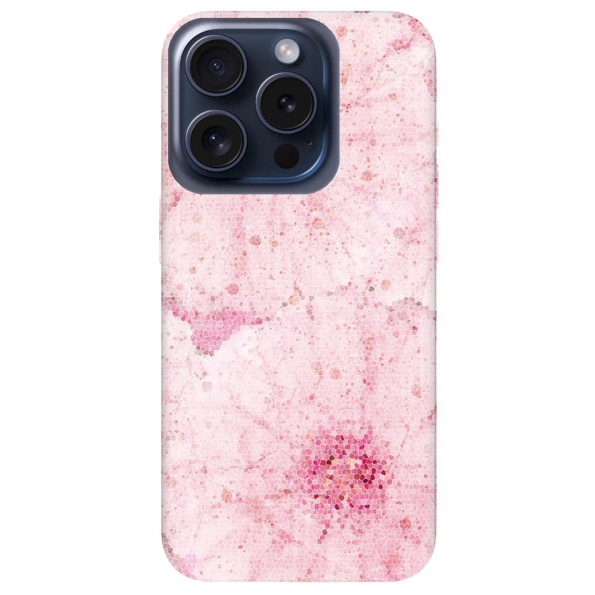 Чохол для Apple iPhone 15 Pro прозорий Пастельна лірика - фото 1 - Чохли для телефонів