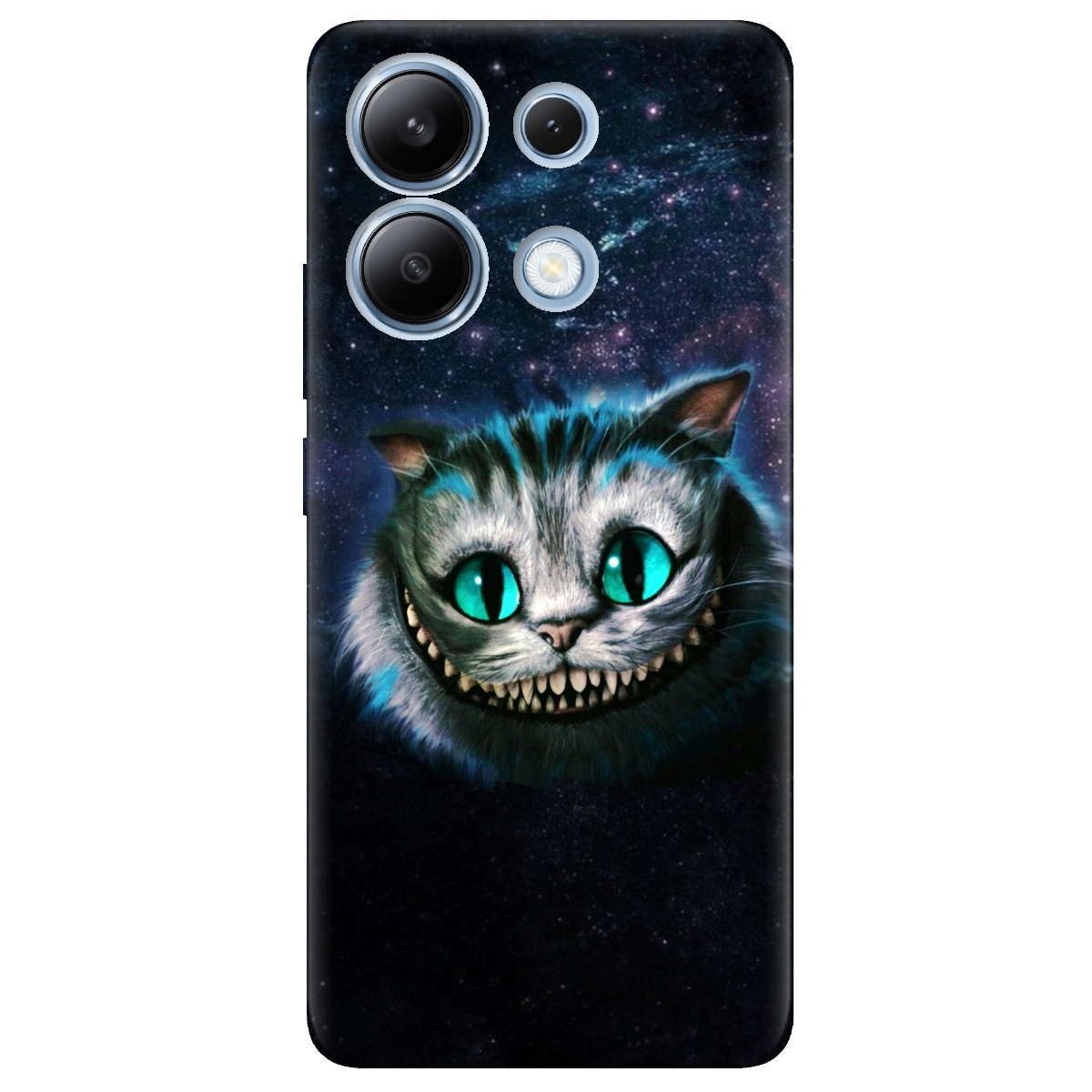 Чохол для Xiaomi Redmi Note 13 4G прозорий Cheshire Cat - фото 1 - Чохли для телефонів