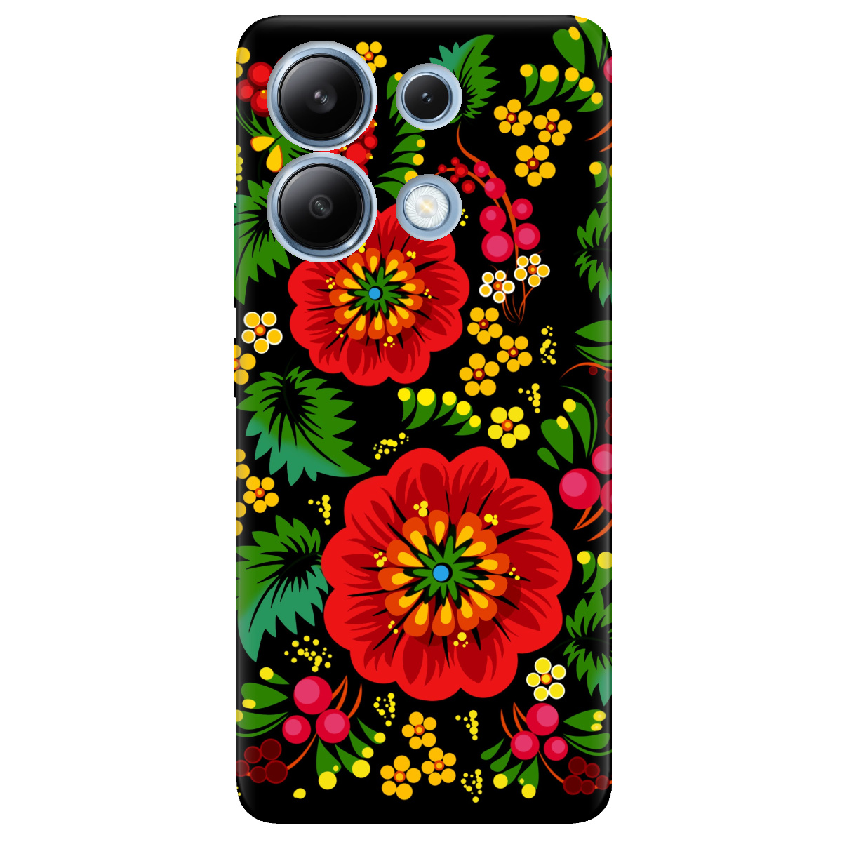 Чехол для Xiaomi Redmi Note 13 4G прозрачный Ukrainian art - фото 1 - Чехлы для телефонов