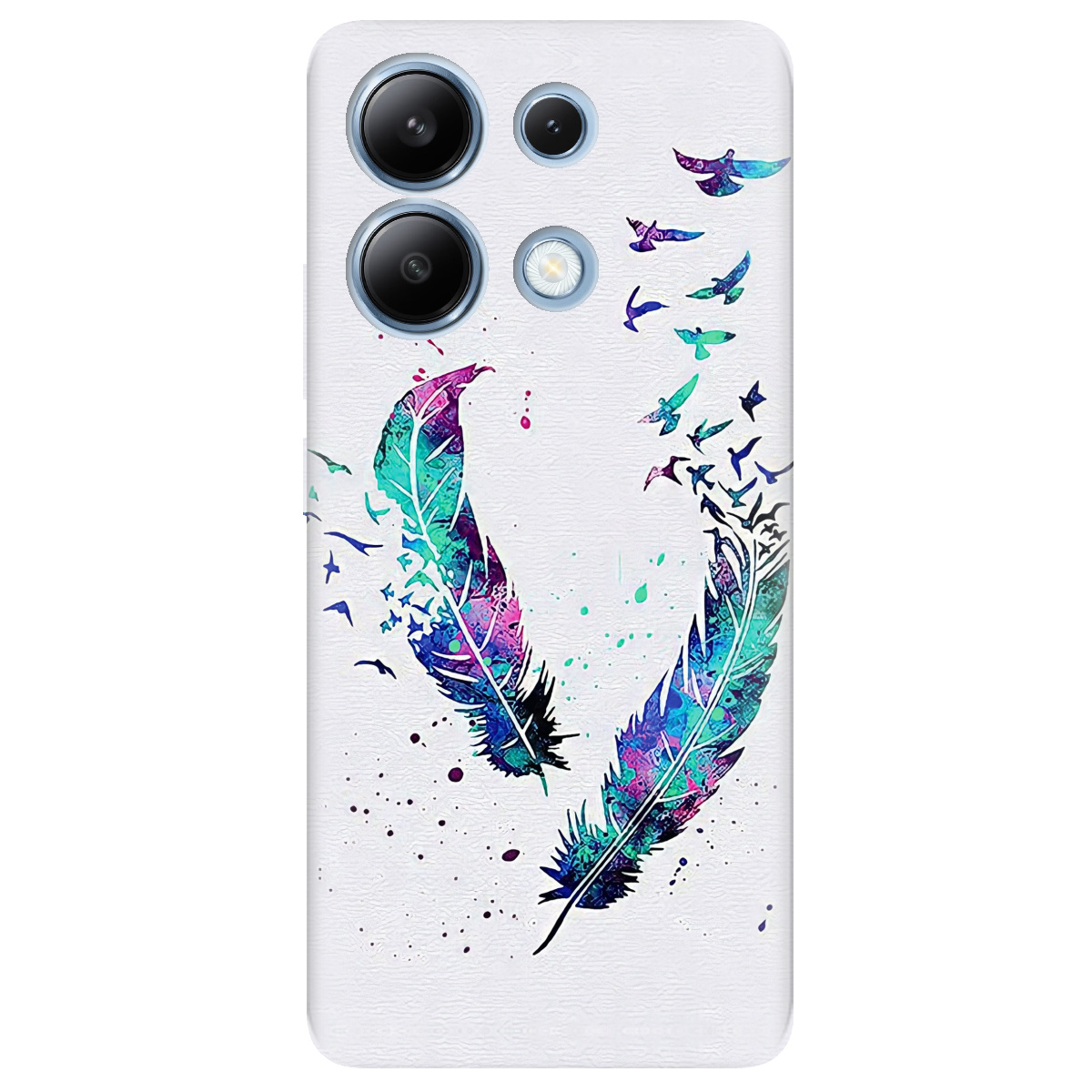 Чохол для Xiaomi Redmi Note 13 4G прозорий Flight - фото 1 - Чохли для телефонів