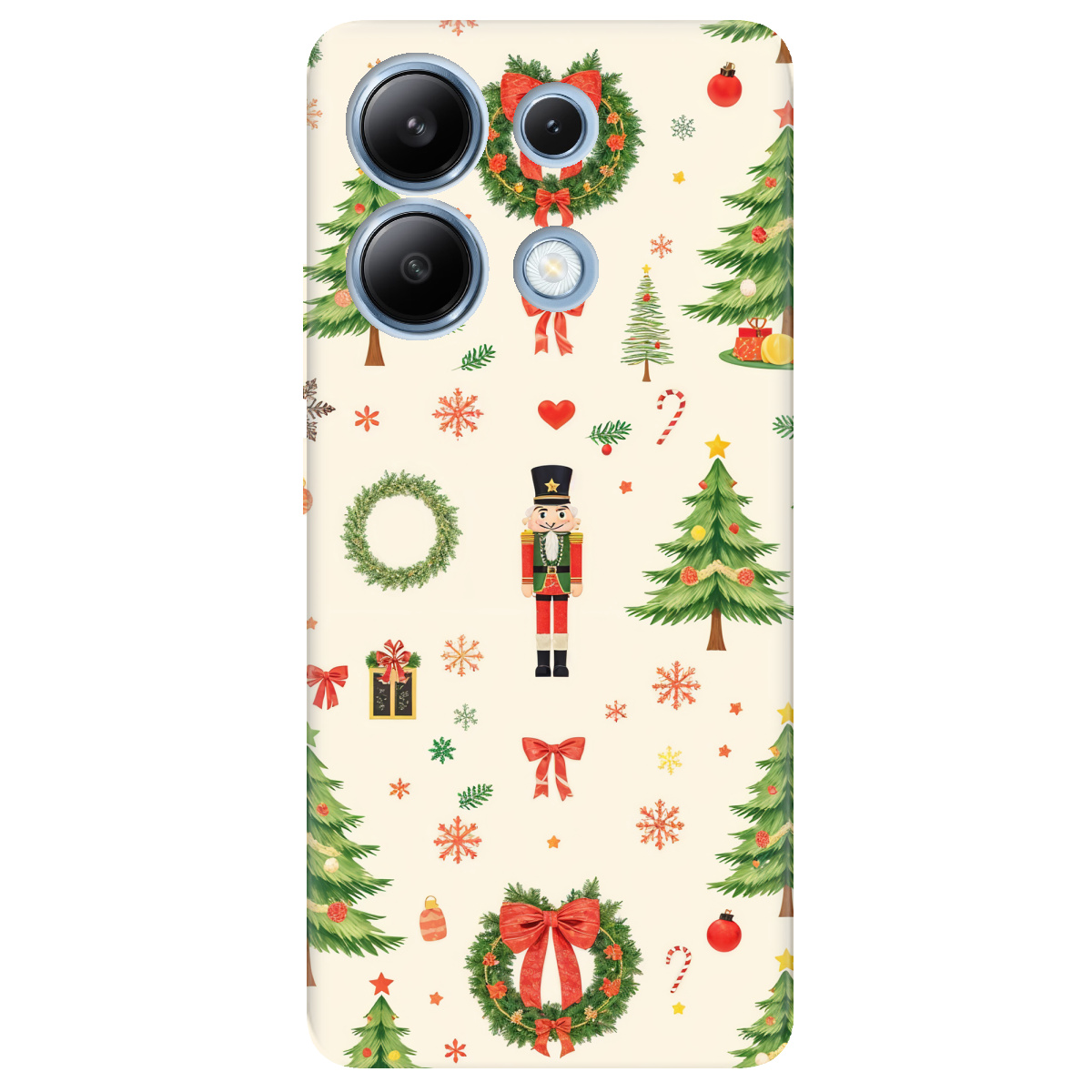 Чохол для Xiaomi Redmi Note 13 4G прозорий Holiday Symphony - фото 1 - Чохли для телефонів