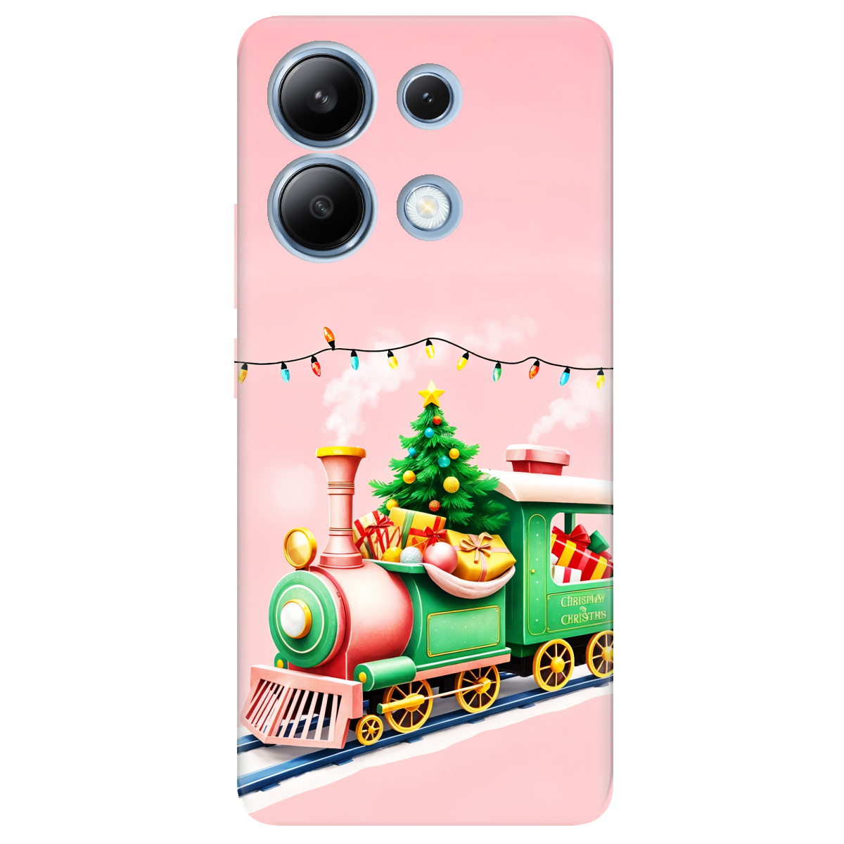Чехол для Xiaomi Redmi Note 13 4G прозрачный Holiday Express - фото 1 - Чехлы для телефонов