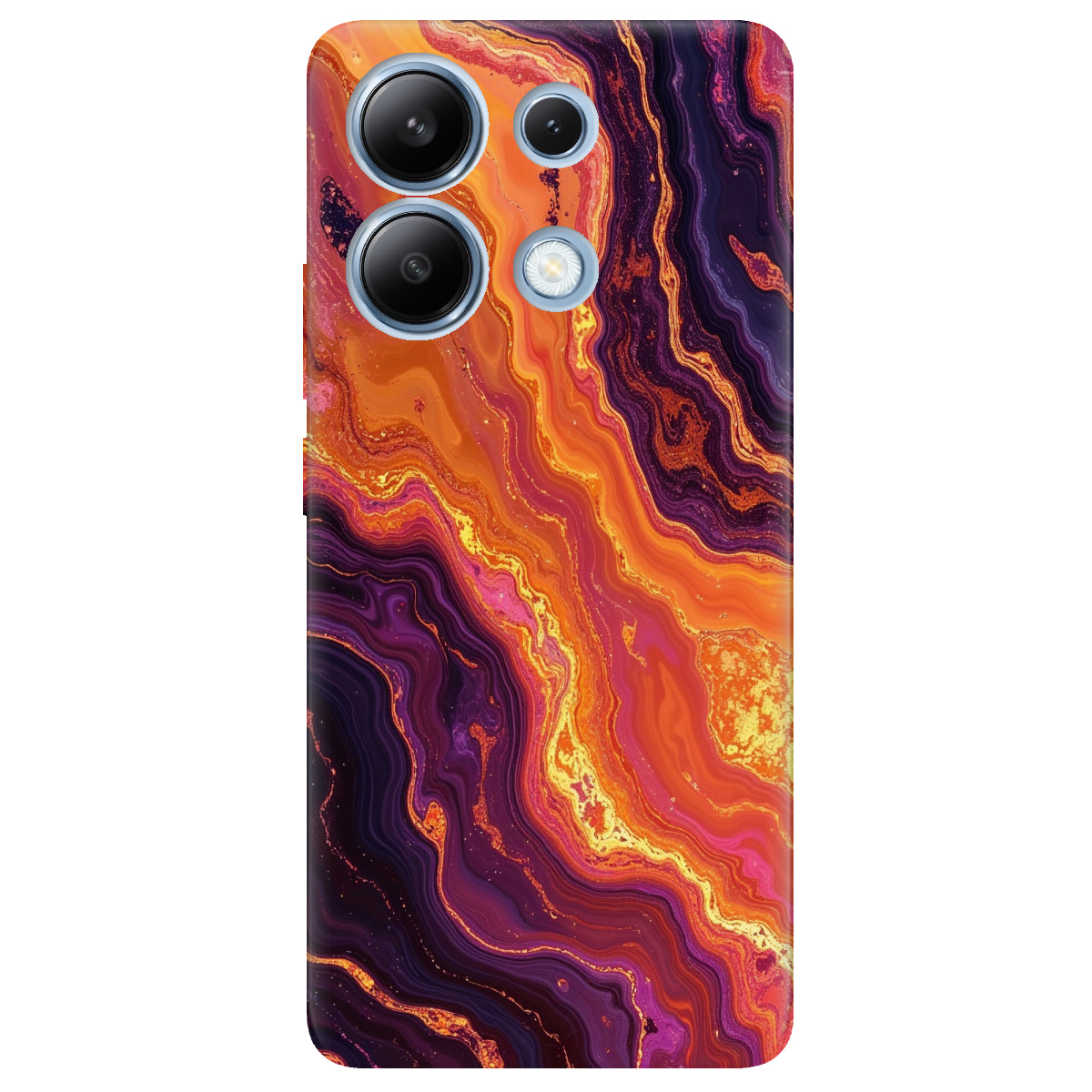 Чохол для Xiaomi Redmi Note 13 4G прозорий Vivid Rift - фото 1 - Чохли для телефонів