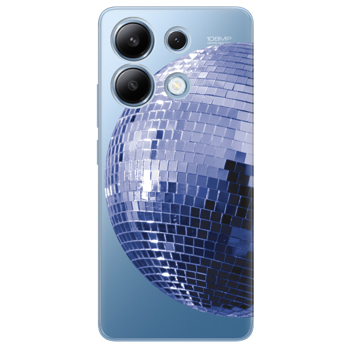 Чехол для Xiaomi Redmi Note 13 4G прозрачный Starlight Ball - фото 1 - Чехлы для телефонов