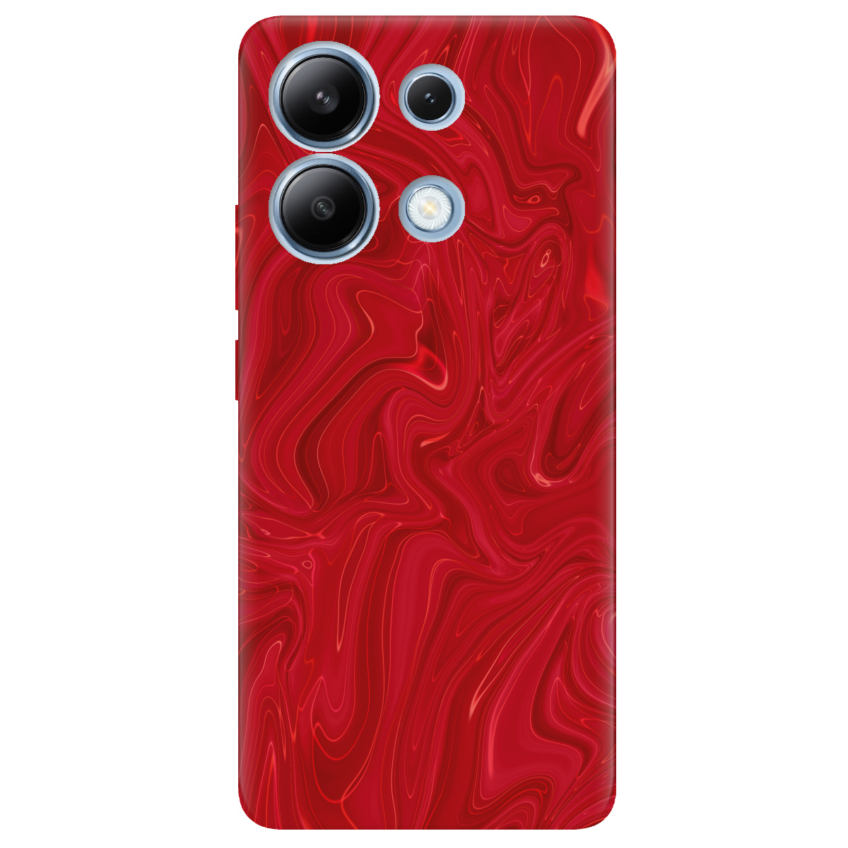 Чехол для Xiaomi Redmi Note 13 4G прозрачный Магма емоцій - фото 1 - Чехлы для телефонов