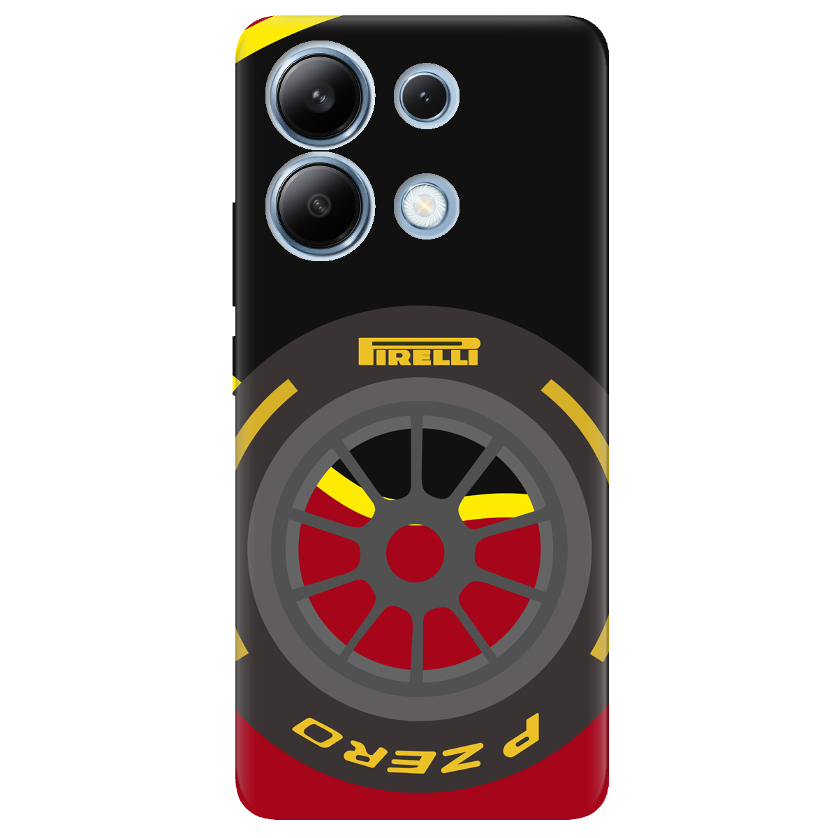 Чехол для Xiaomi Redmi Note 13 4G прозрачный Pirelli - фото 1 - Чехлы для телефонов