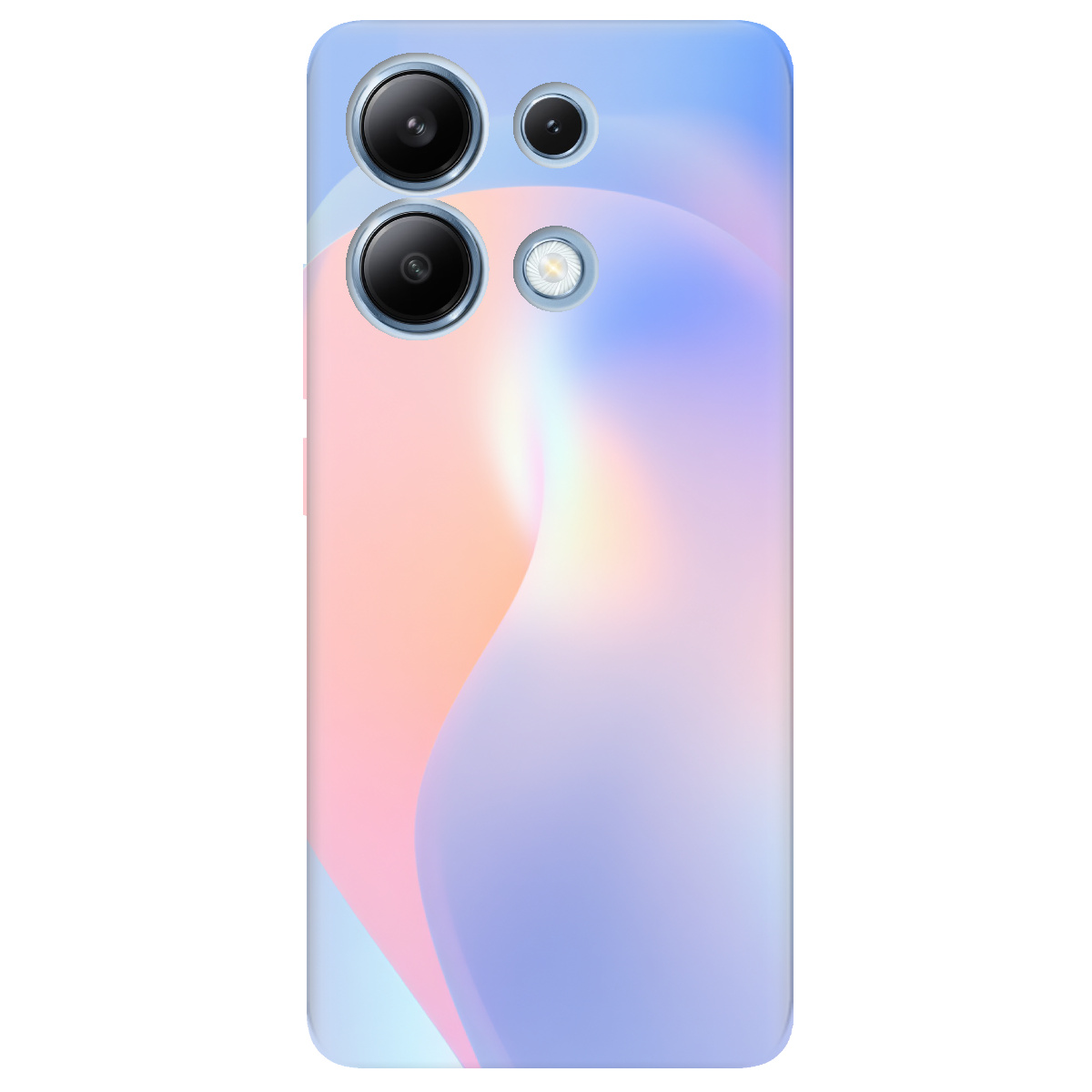 Чехол для Xiaomi Redmi Note 13 4G прозрачный Аура тишины - фото 1 - Чехлы для телефонов