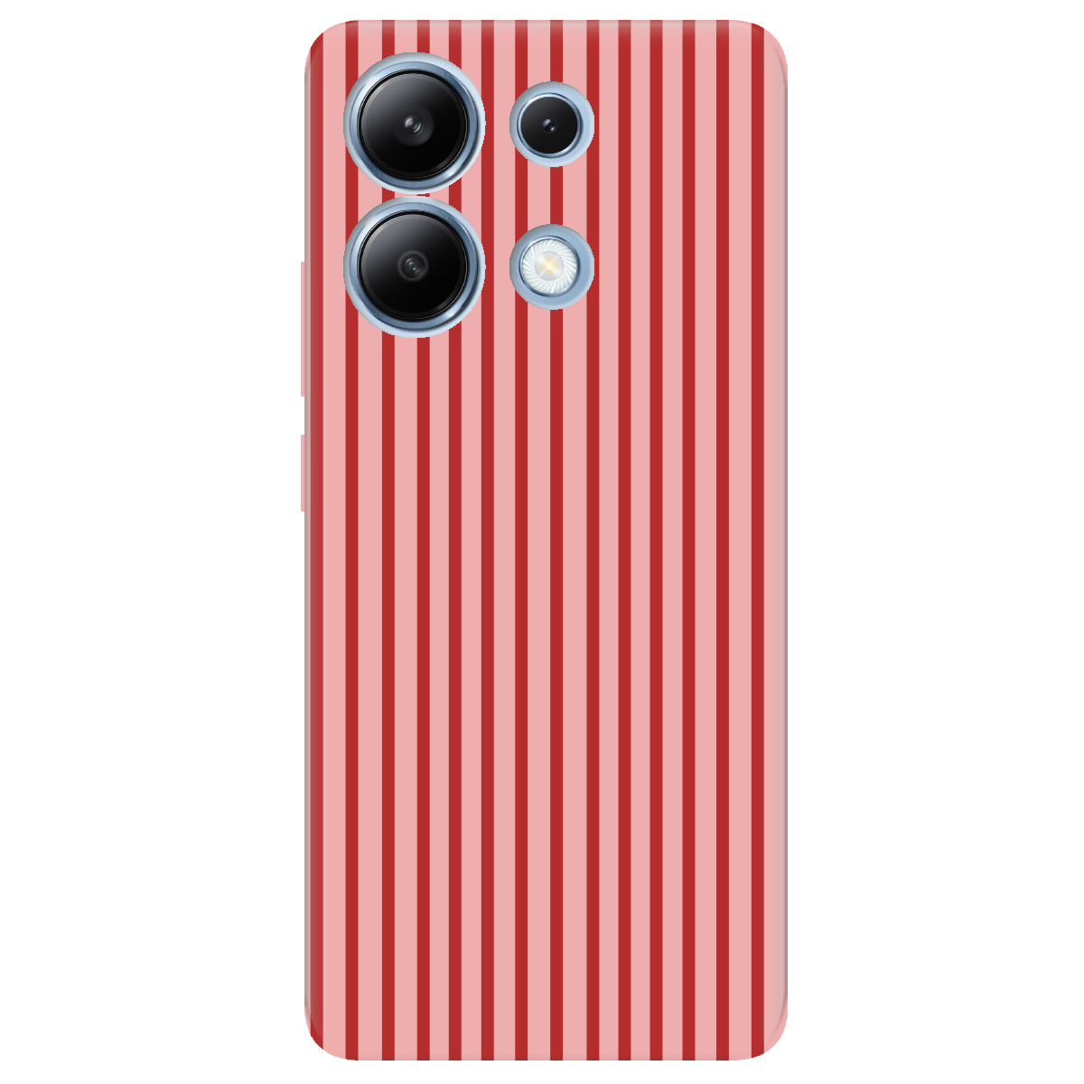 Чехол для Xiaomi Redmi Note 13 4G прозрачный Розовая симметрия - фото 1 - Чехлы для телефонов