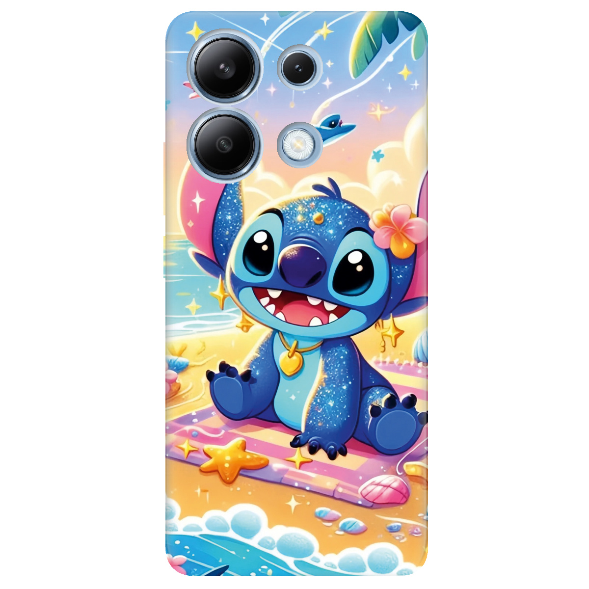 Чехол для Xiaomi Redmi Note 13 4G прозрачный Тропический озорник - фото 1 - Чехлы для телефонов