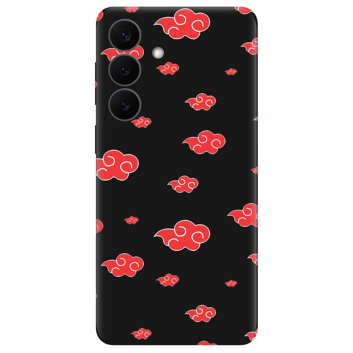 Чохол для Samsung Galaxy S26 Plus чорний матовий soft touch Akatsuki - фото 1 - Чохли для телефонів