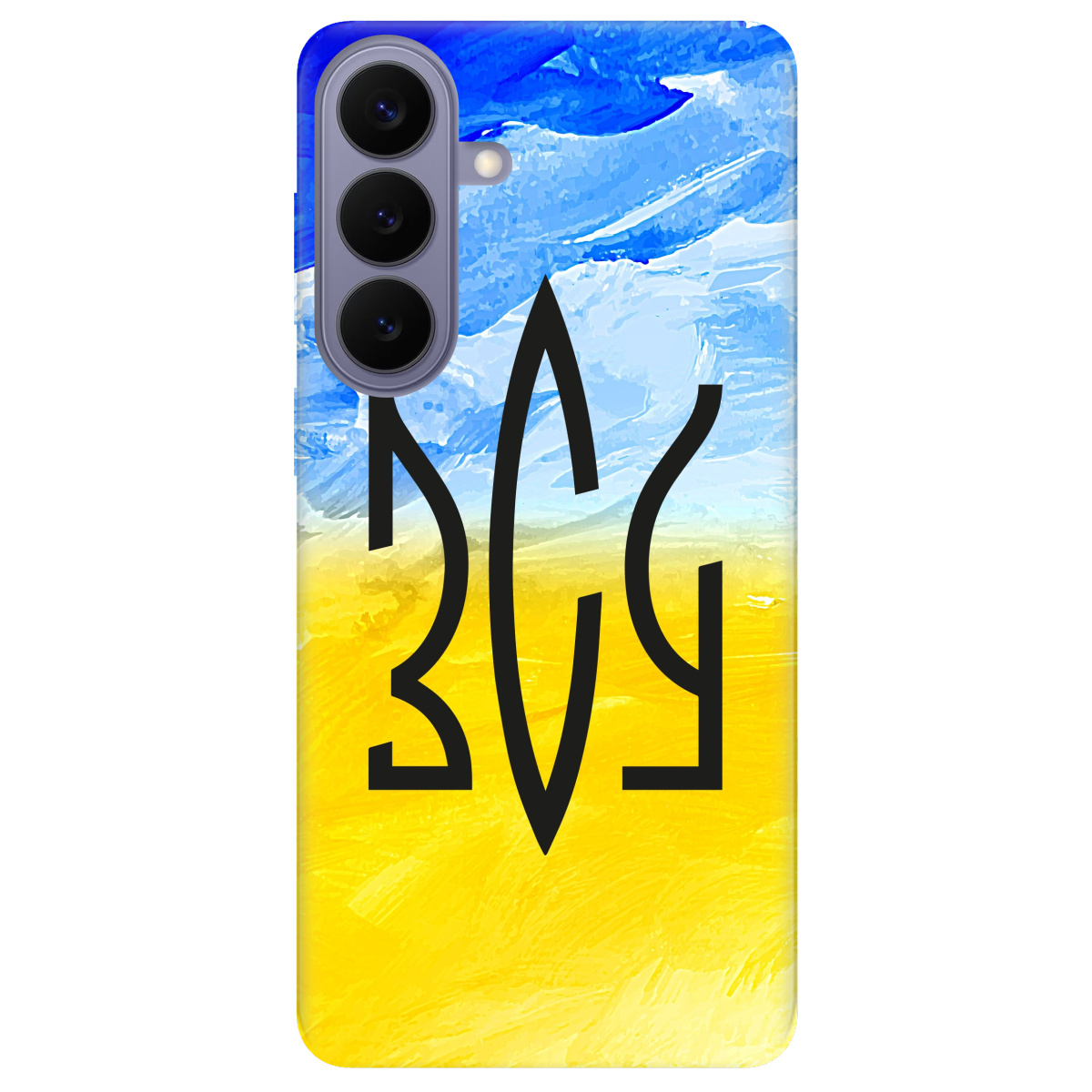 Чохол для Samsung Galaxy S26 Plus прозорий ЗСУ - фото 1 - Чохли для телефонів