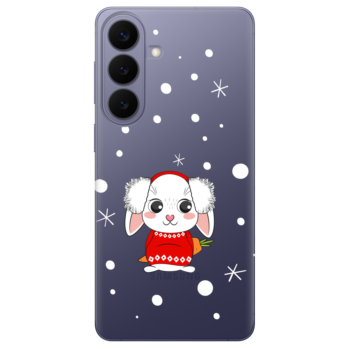 Чохол для Samsung Galaxy S26 Plus прозорий My bunny - фото 1 - Чохли для телефонів