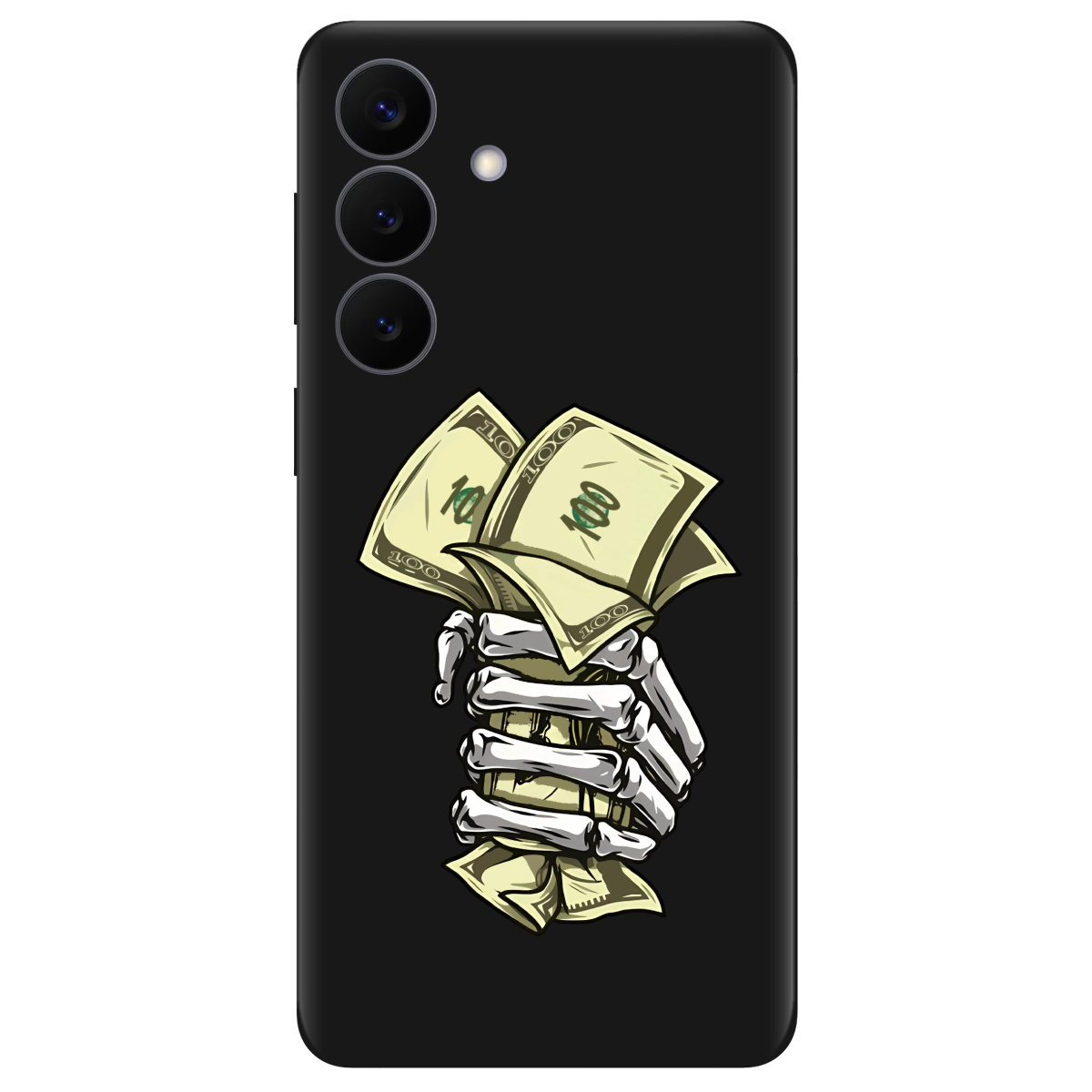 Чохол для Samsung Galaxy S26 Plus чорний матовий soft touch Загашник - фото 1 - Чохли для телефонів