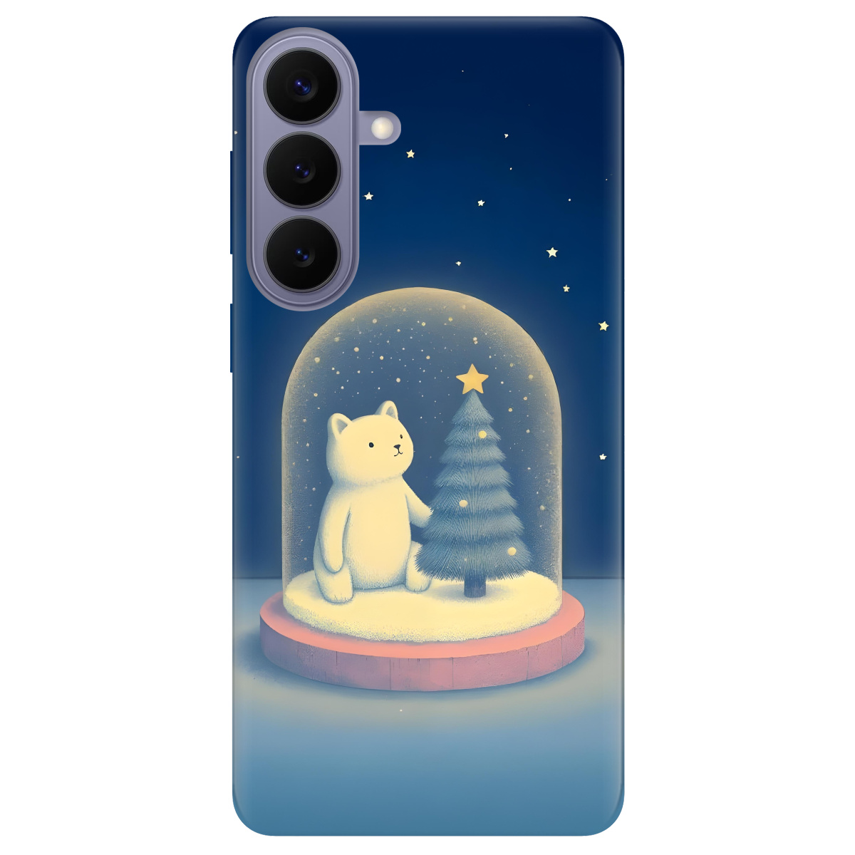 Чехол для Samsung Galaxy S26 Plus прозрачный Cozy Winter - фото 1 - Чехлы для телефонов