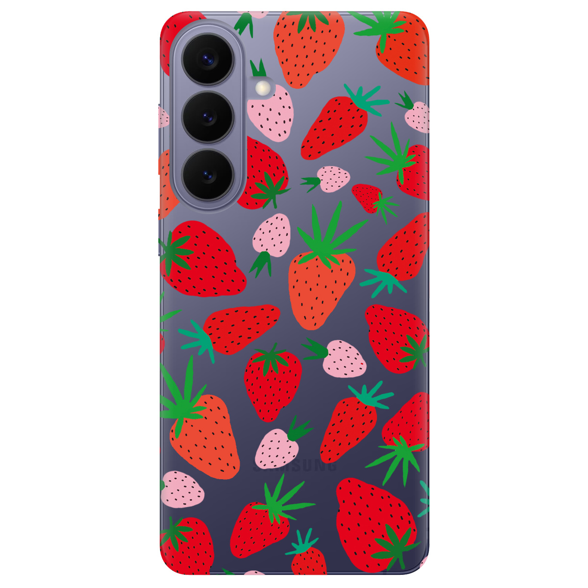 Чохол для Samsung Galaxy S26 Plus прозорий Berry Pop - фото 1 - Чохли для телефонів