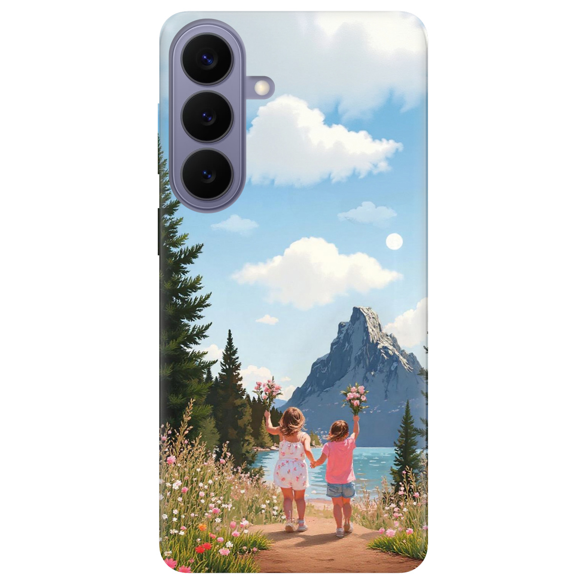 Чехол для Samsung Galaxy S26 Plus прозрачный Безтурботне літо - фото 1 - Чехлы для телефонов