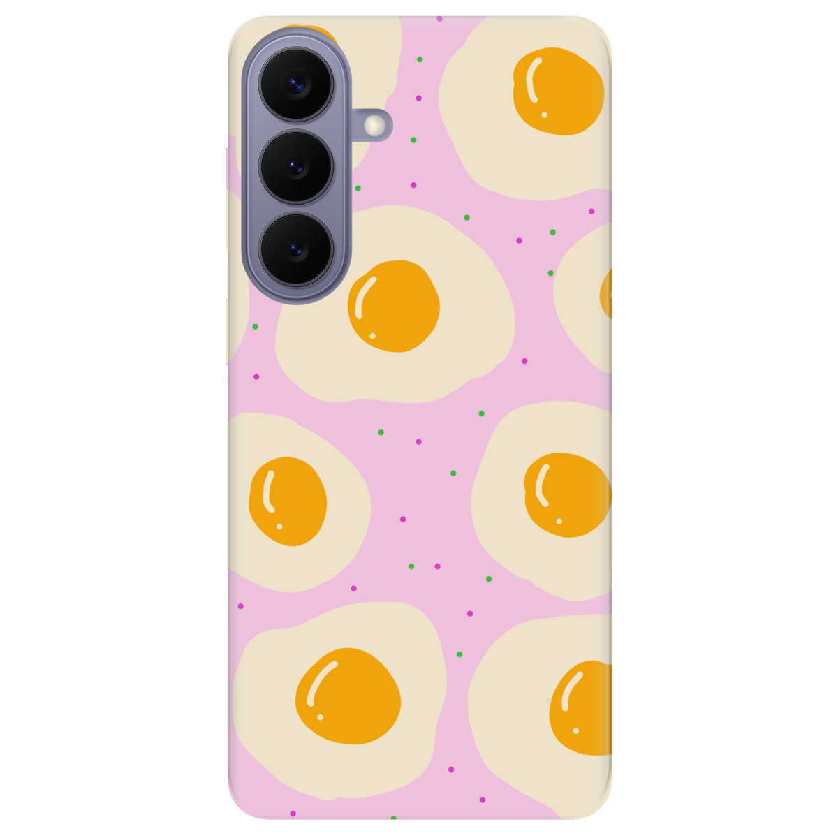 Чохол для Samsung Galaxy S26 Plus прозорий Весела яєчня - фото 1 - Чохли для телефонів