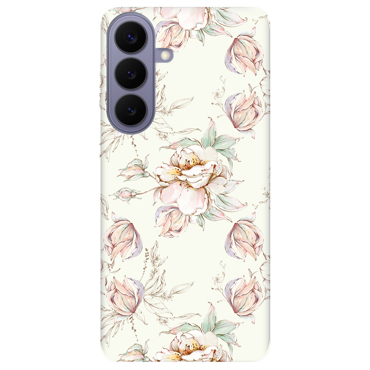 Чохол для Samsung Galaxy S26 Plus прозорий Пастельна ніжність - фото 1 - Чохли для телефонів