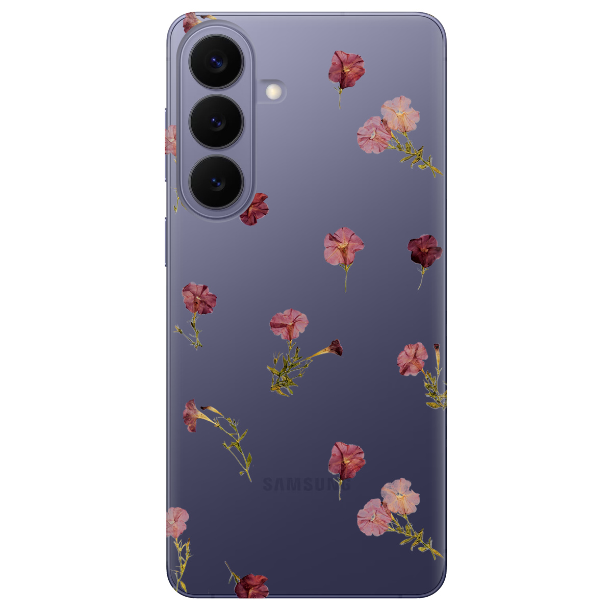 Чохол для Samsung Galaxy S26 Plus прозорий Розсип ніжності - фото 1 - Чохли для телефонів