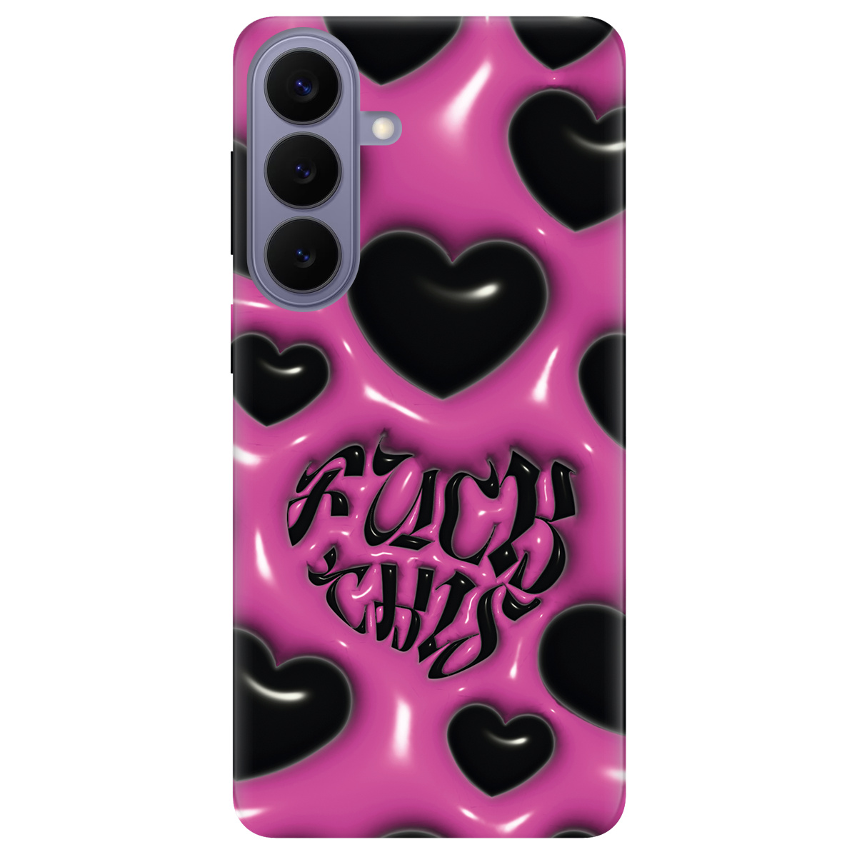 Чехол для Samsung Galaxy S26 Plus прозрачный Зухвалі серця - фото 1 - Чехлы для телефонов