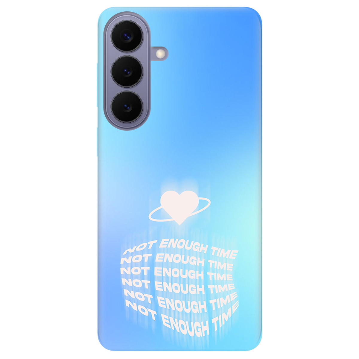 Чехол для Samsung Galaxy S26 Plus прозрачный Часу обмаль - фото 1 - Чехлы для телефонов