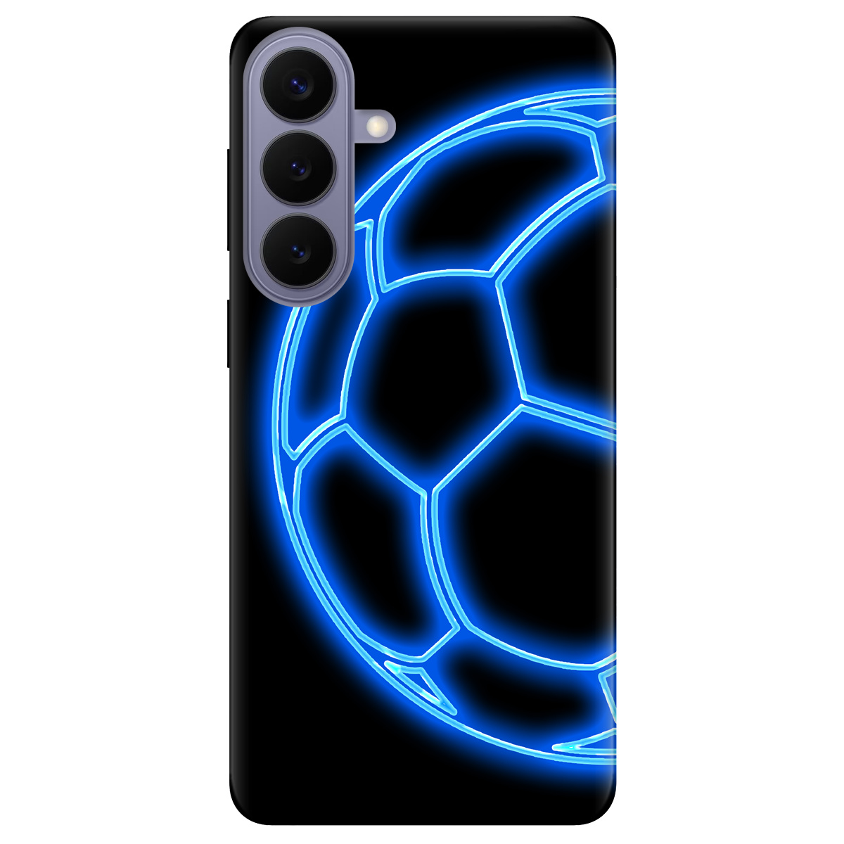 Чехол для Samsung Galaxy S26 Plus прозрачный Неоновий мʼяч - фото 1 - Чехлы для телефонов