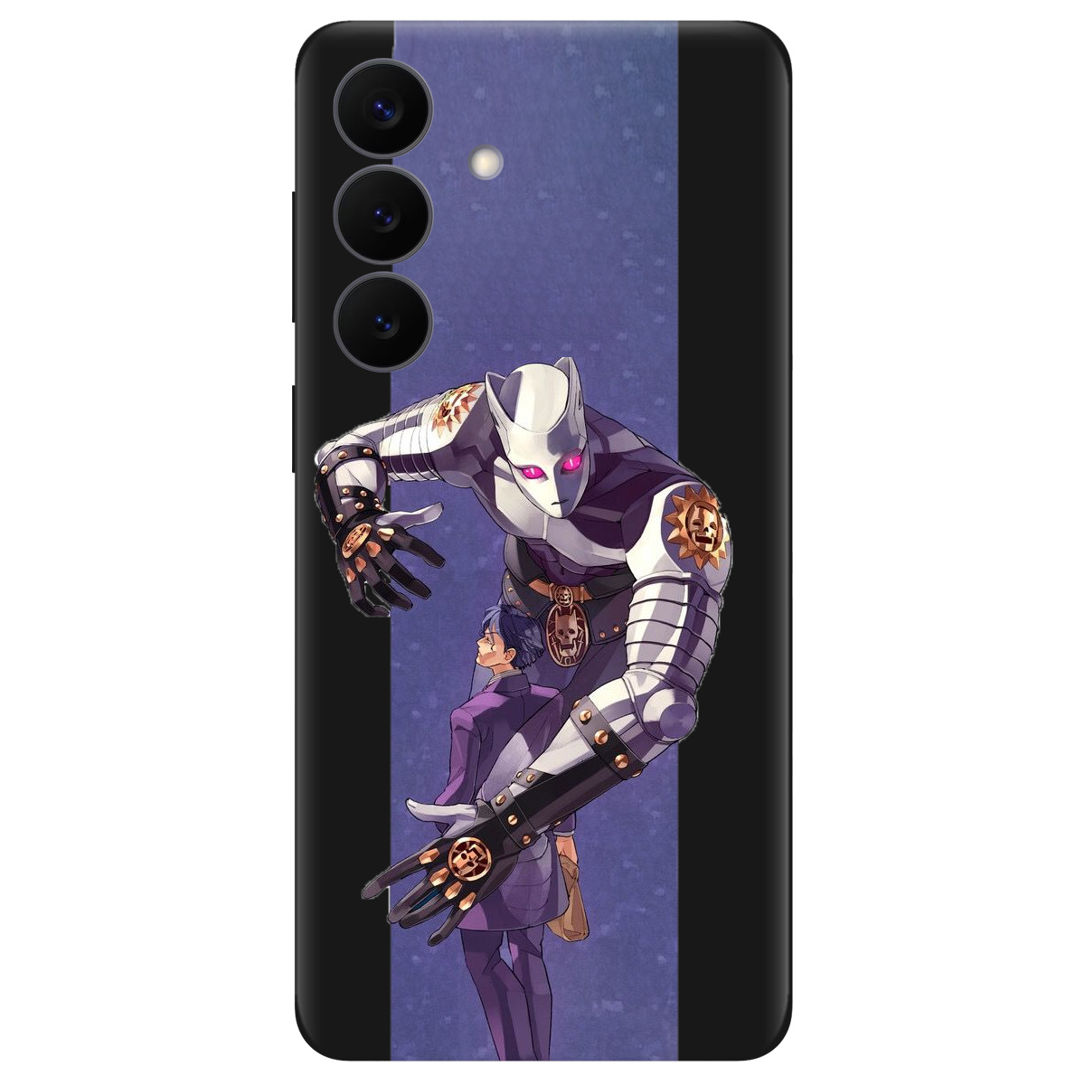 Чохол для Samsung Galaxy S26 Plus чорний матовий soft touch Killer Queen JoJo - фото 1 - Чохли для телефонів